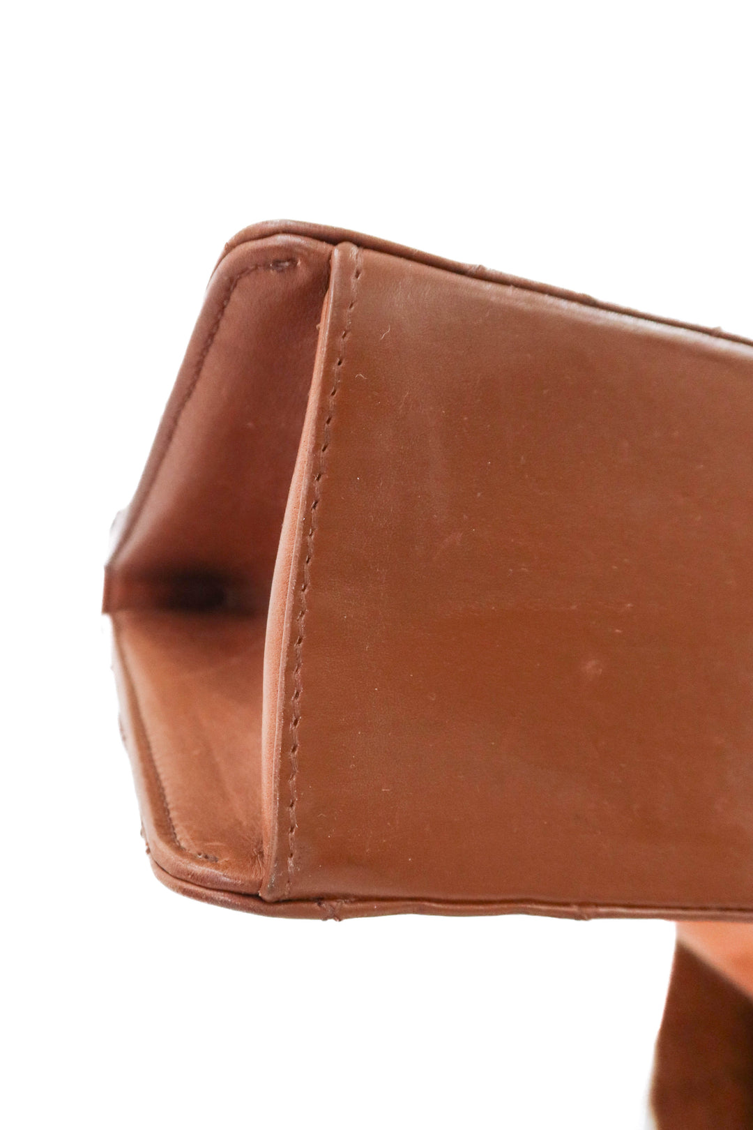 Chanel Caramel Quilted Lambskin Single Flap Bag (vintage)