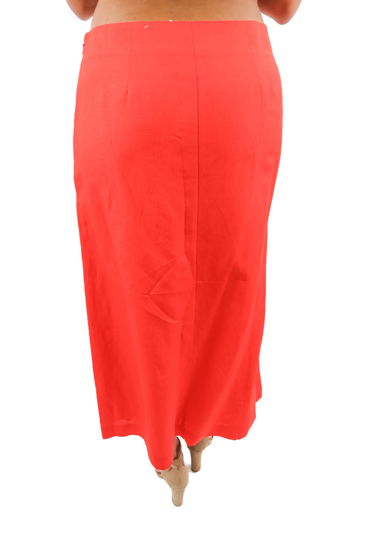 ann taylor red maxi skirt NWT (8)