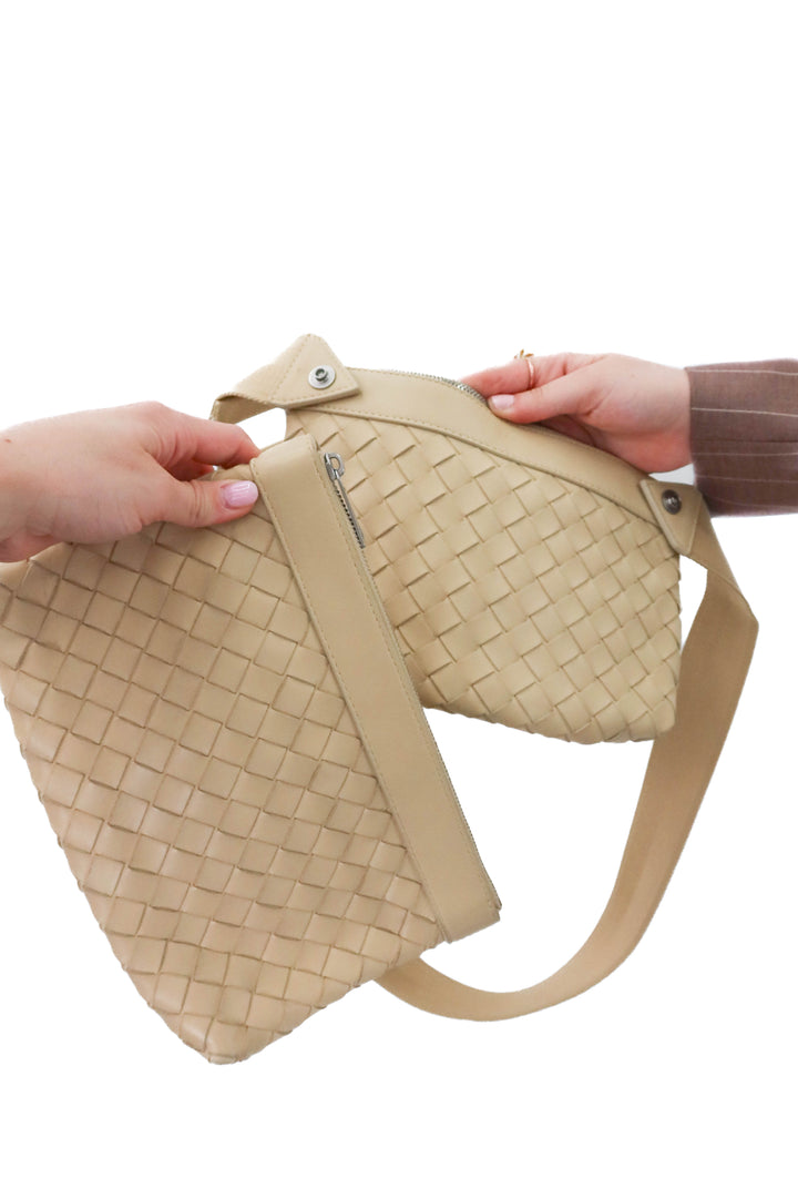 Bottega Veneta Intrecciato Duo Bag (est. retail $3,800)