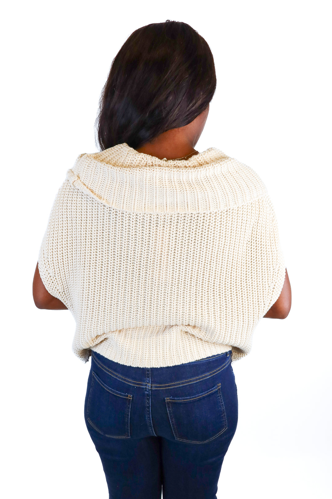 525 cream knit NWT (M; $119)