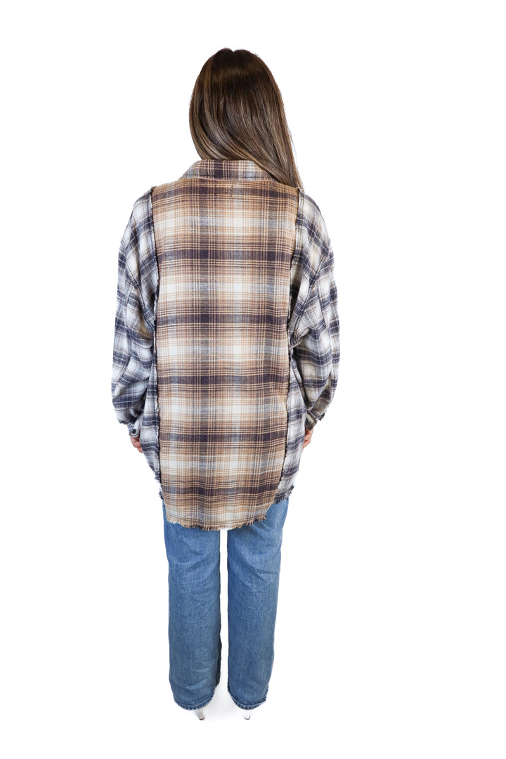 Urban Outfitters brown/black/white white button up NWT (L; $69)