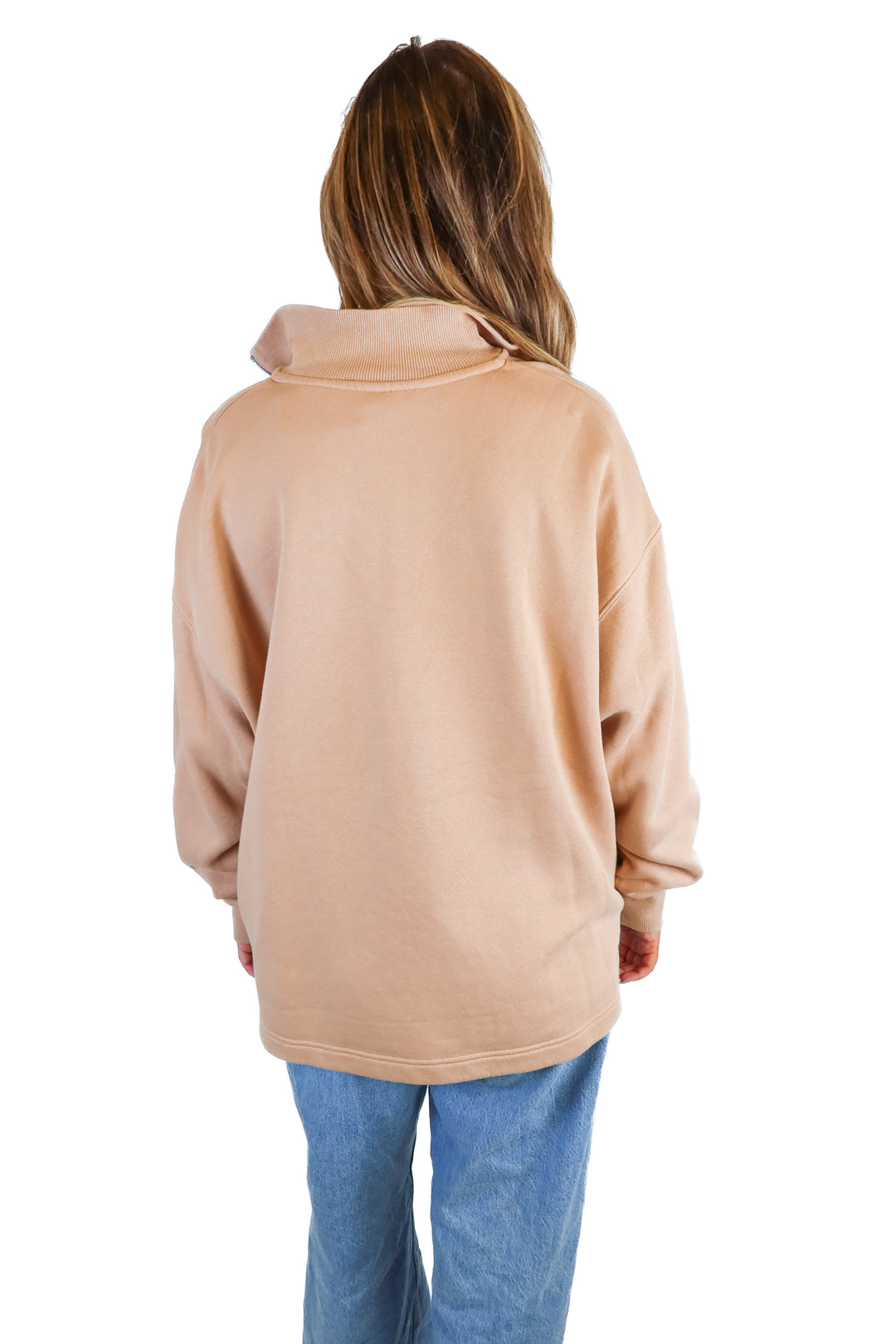 Nike light brown pullover (L)