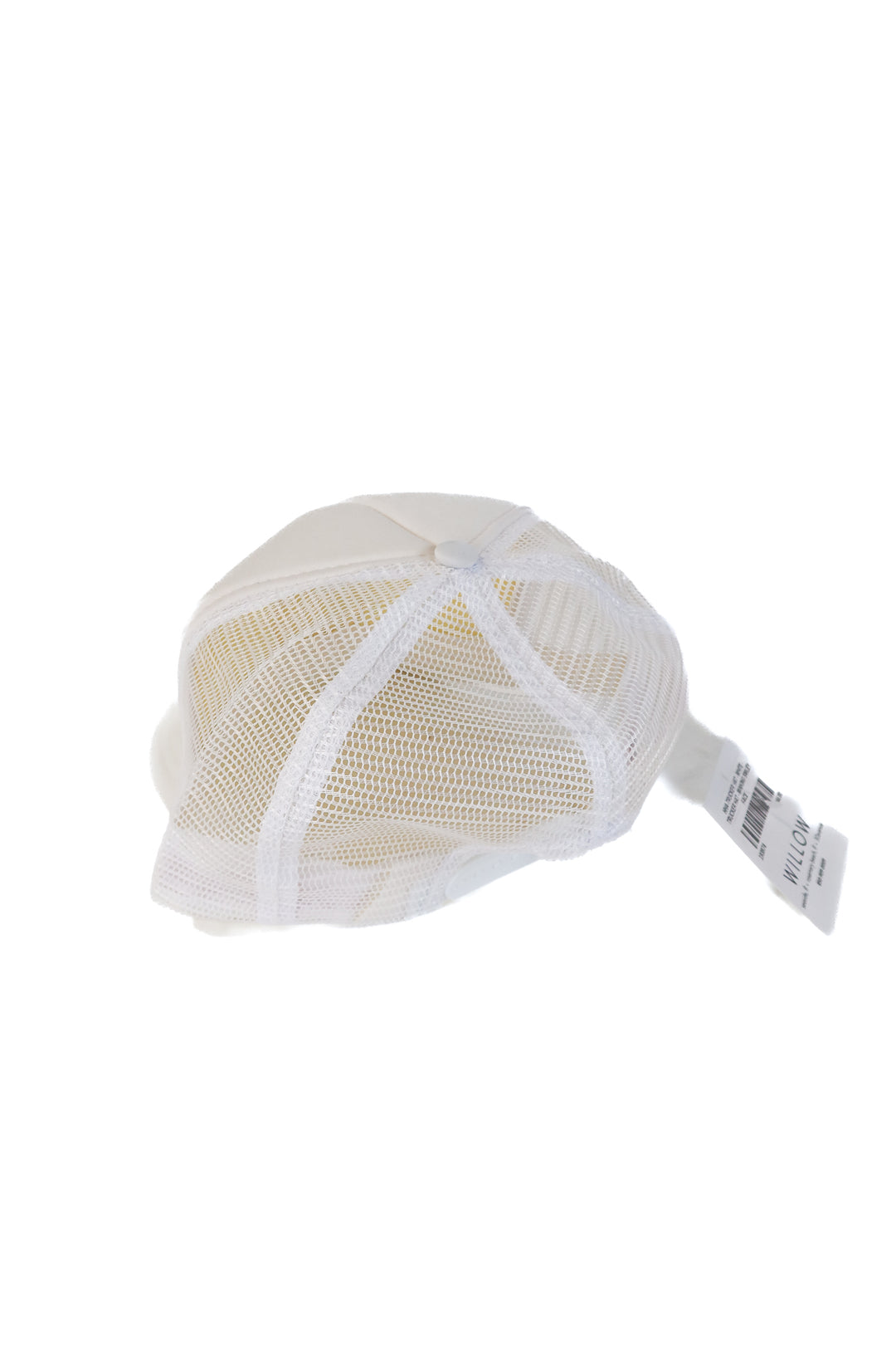 willow white smiley trucker hat NWT (retails $44)