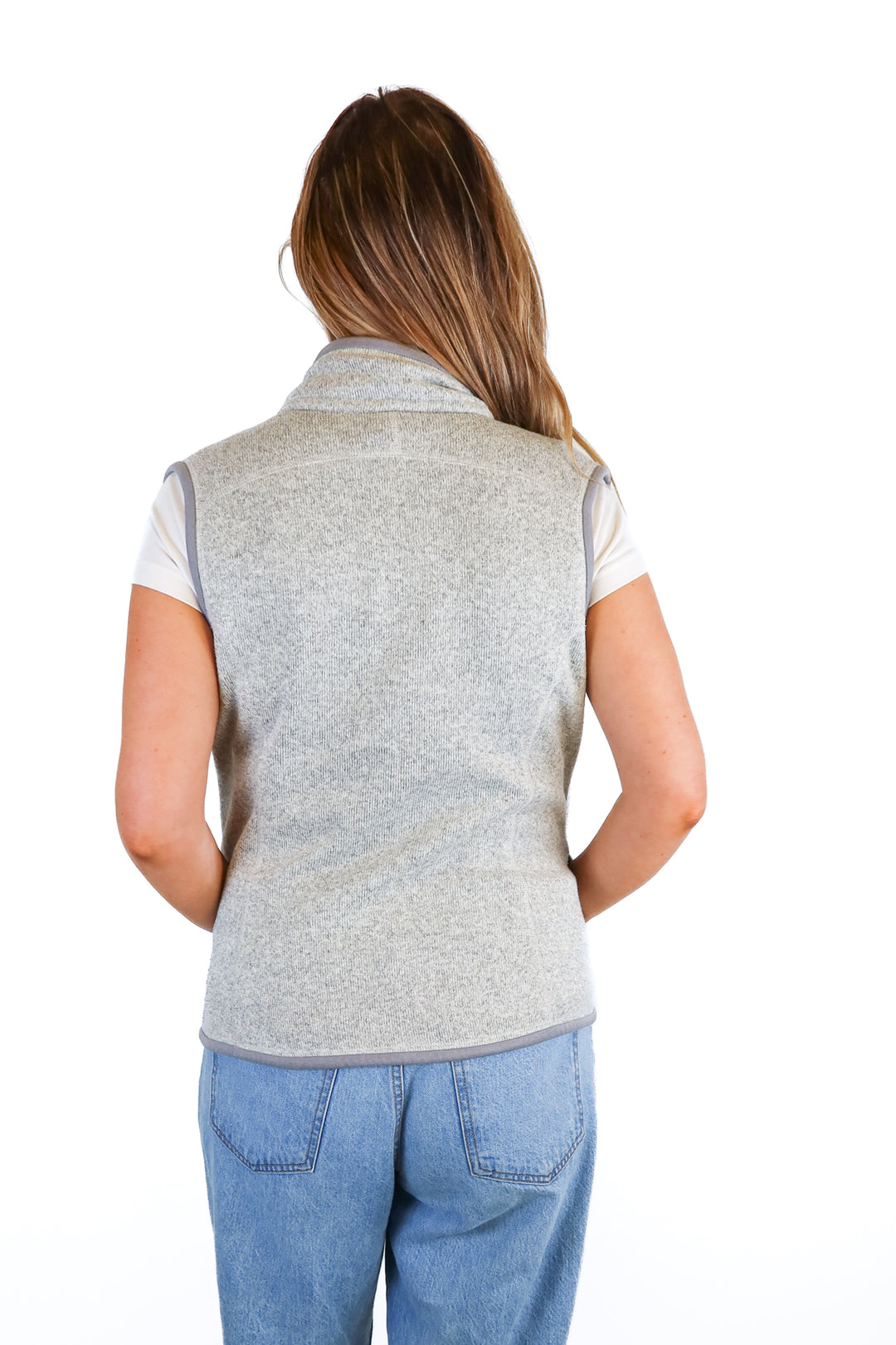 Patagonia gray vest (L; retails $120)