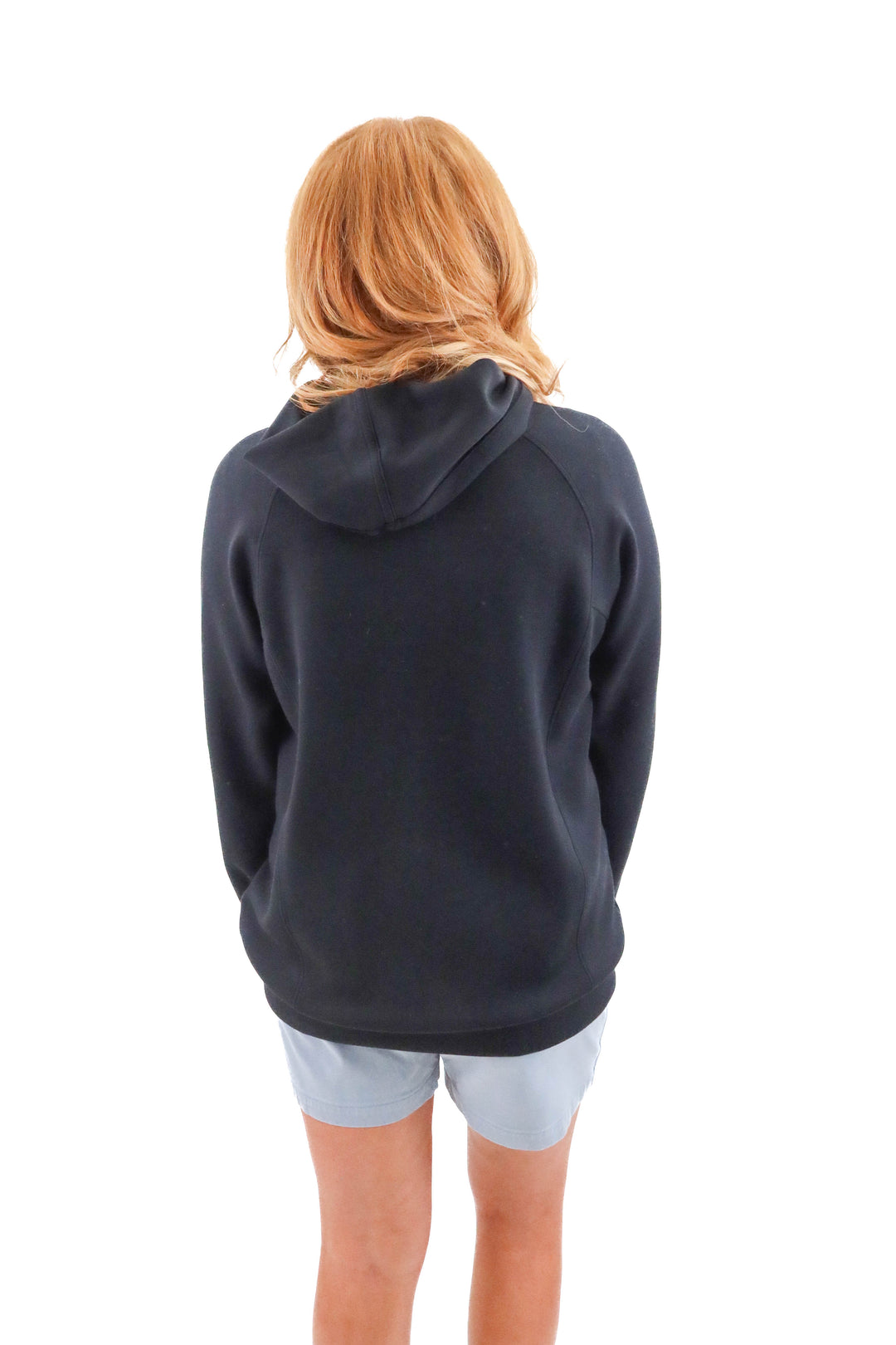 spanx airessentials black pullover hoodie (m; retail $170)