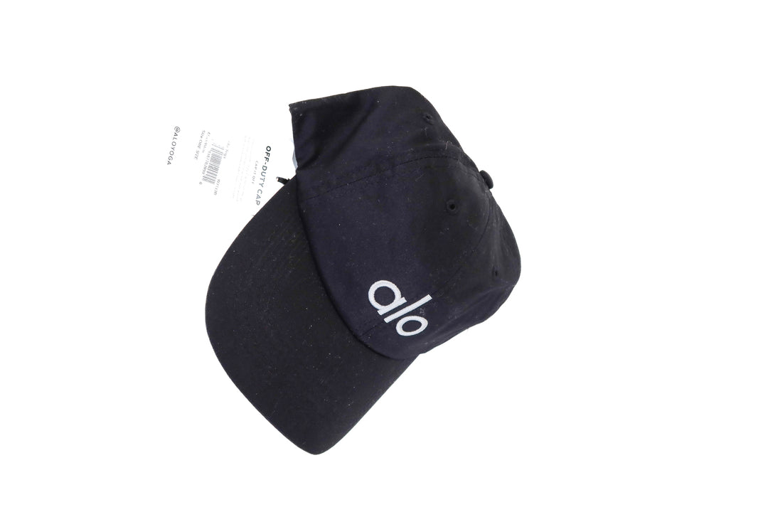 alo black off duty hat NWT (retail $58)