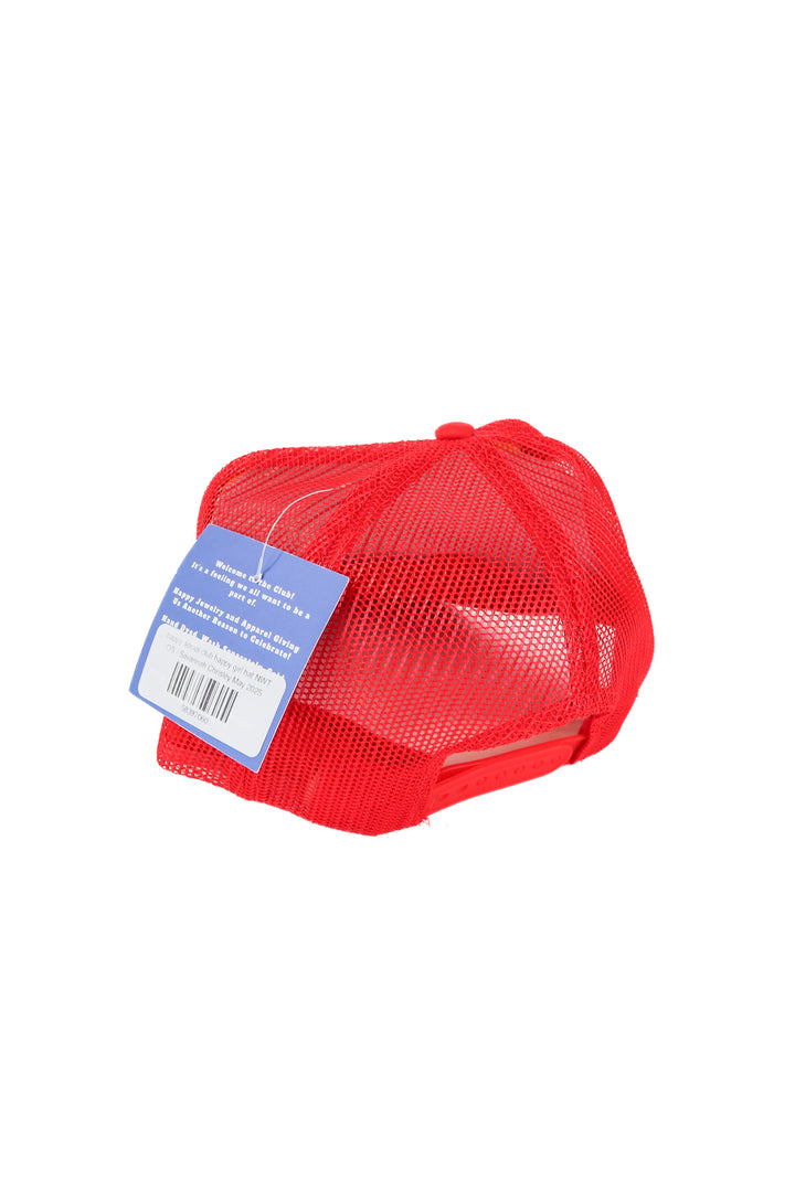 happy social club happy girl hat NWT (retail $48)
