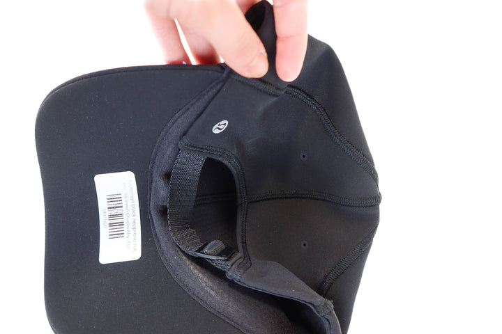 lululemon black neoprene hat