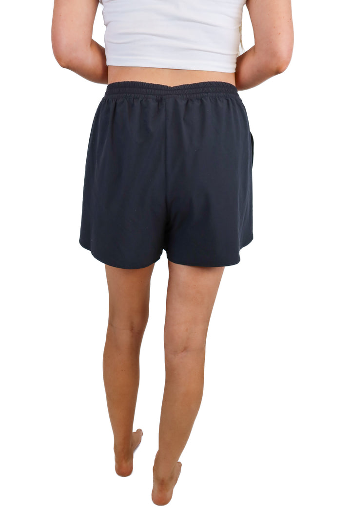 zella black running shorts (XL)