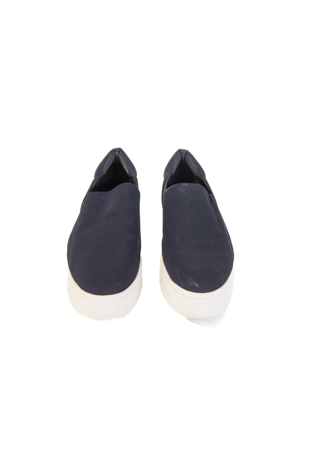 vince black platform slip ons (8.5; retail $250)