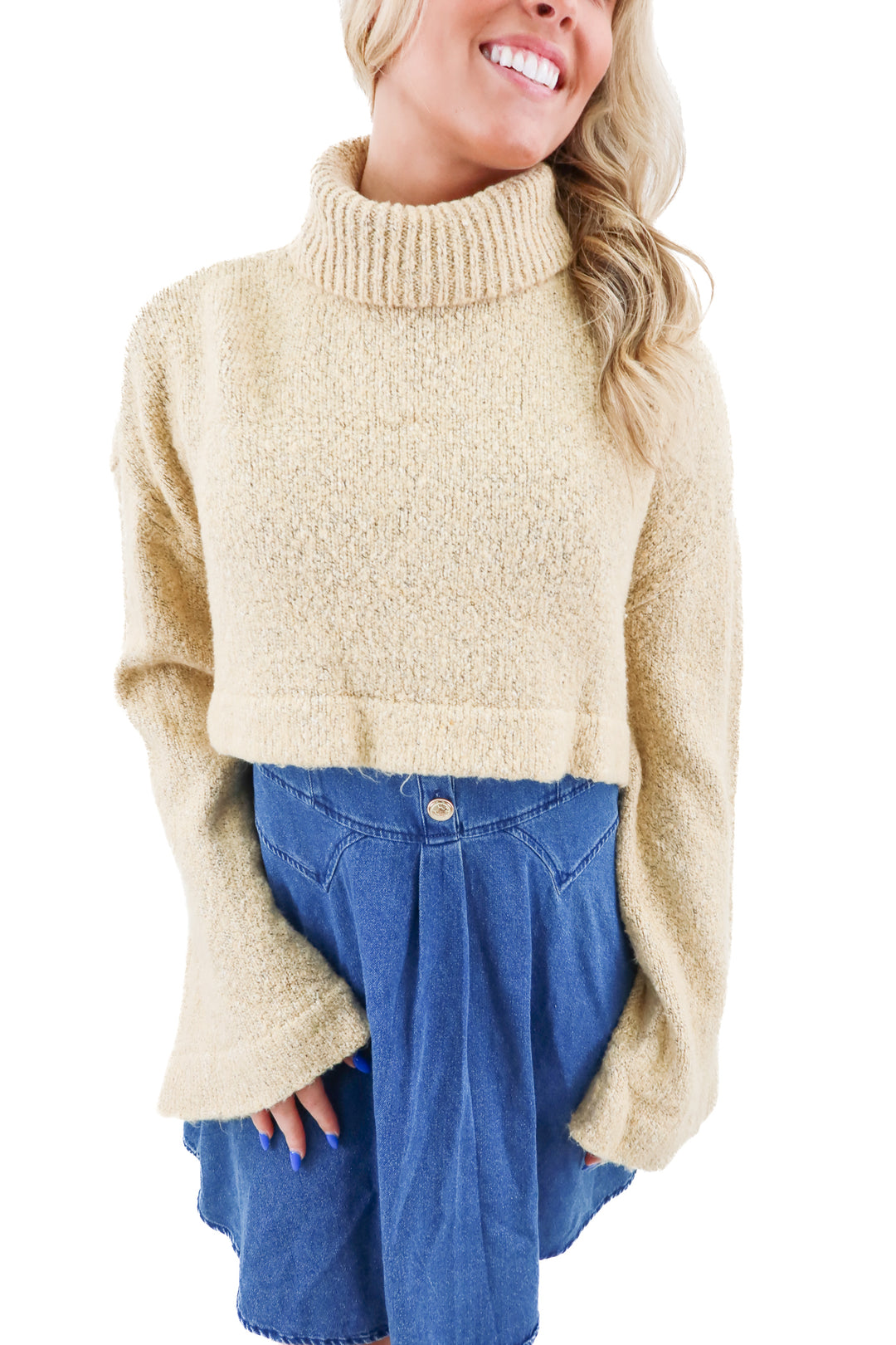 lovers and friends yellow sweater (m; retail $169)