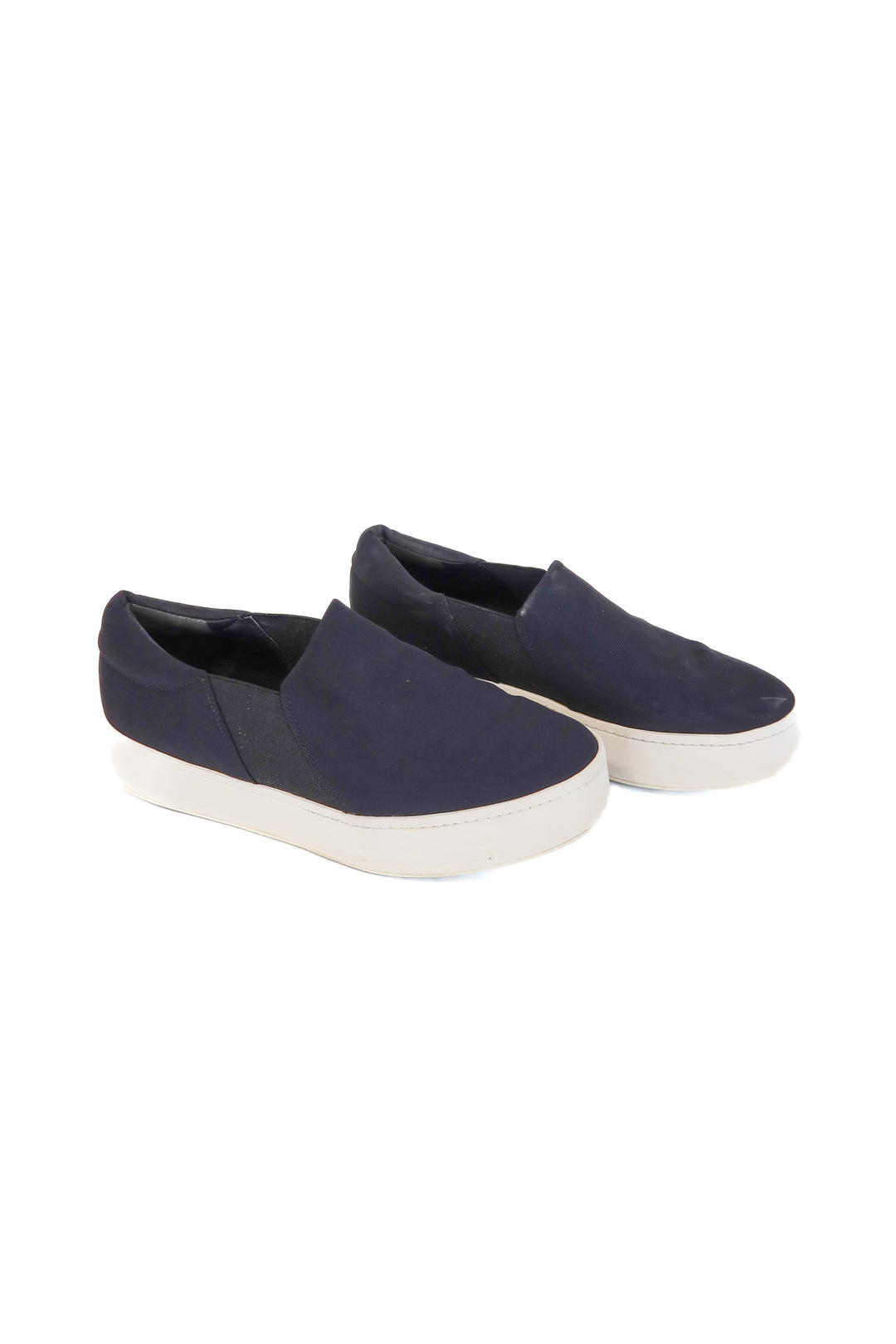 vince black platform slip ons (8.5; retail $250)