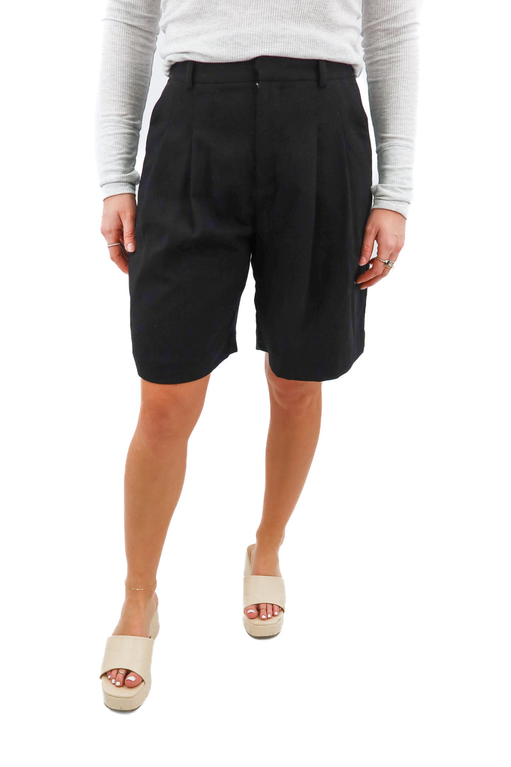 maeve black shorts (2; retail $88)