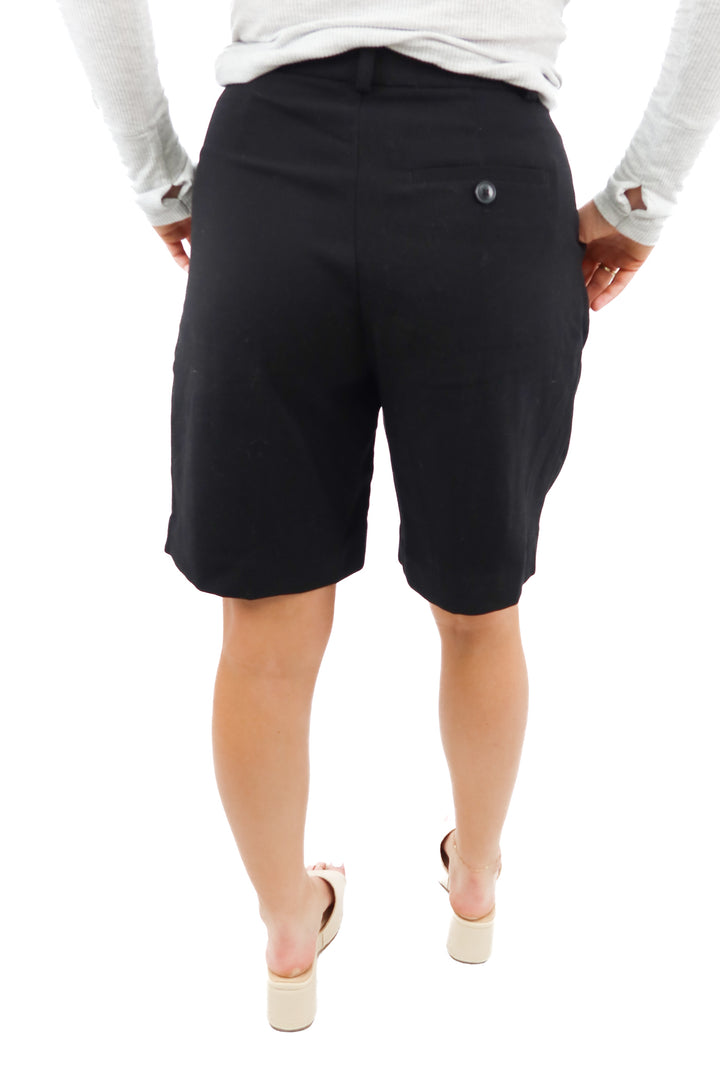 maeve black shorts (2; retail $88)