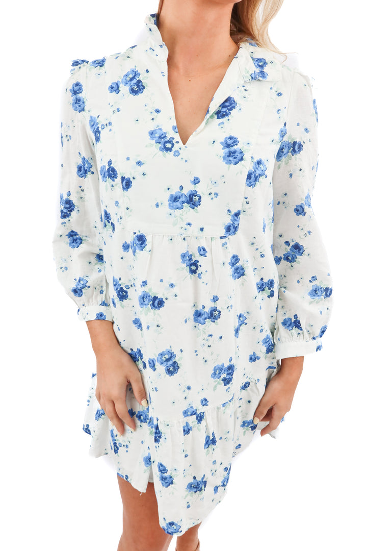 Tuckernuck Floral Mini Dress (XS)