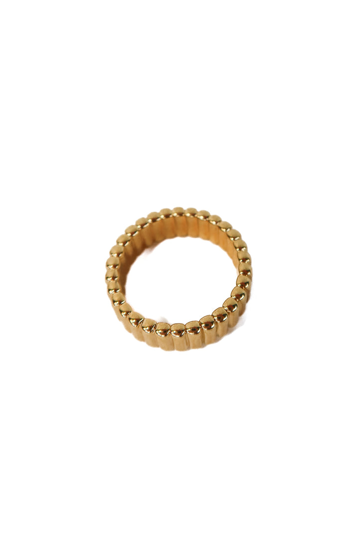 Roxanne Assoulin Gold Ring NWT (7; retail $129)