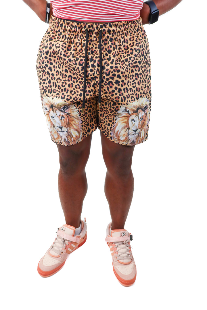 SLAY kenny flowers tiger swim shorts (xl)