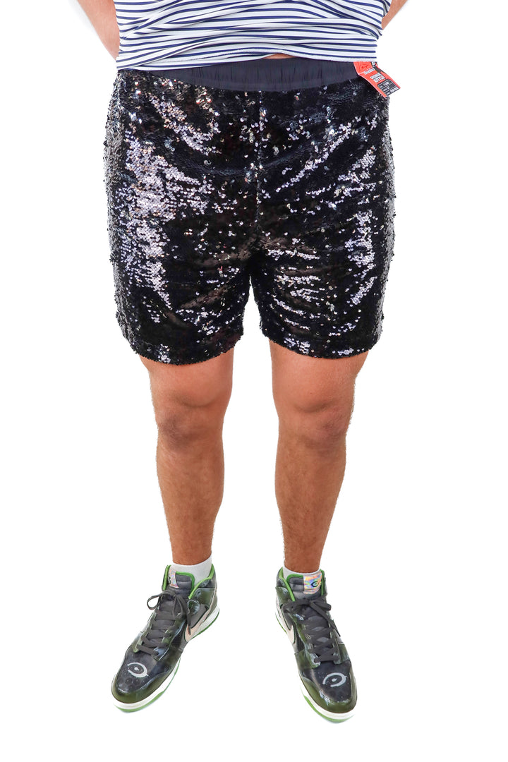 chubbies x george kittle black sequin shorts NWT (xl)