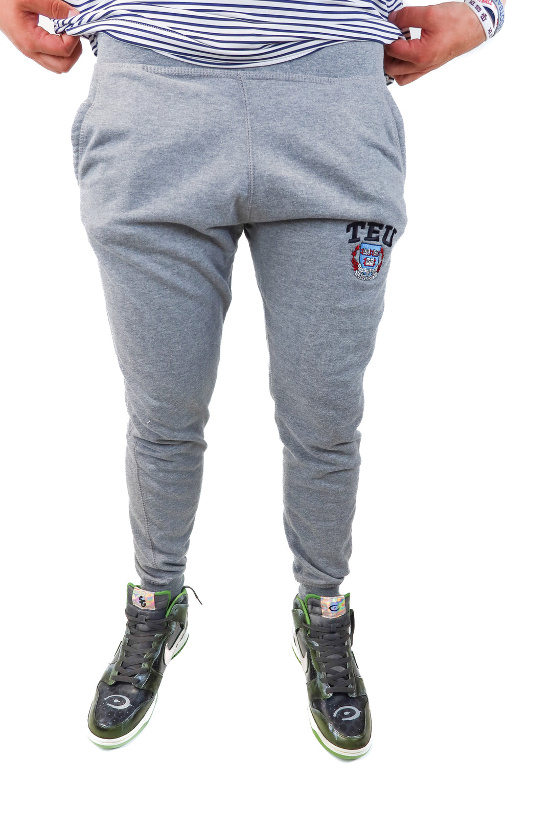 AUCTION teu university grey joggers (xl)- ends 5/20 at 8pm CT