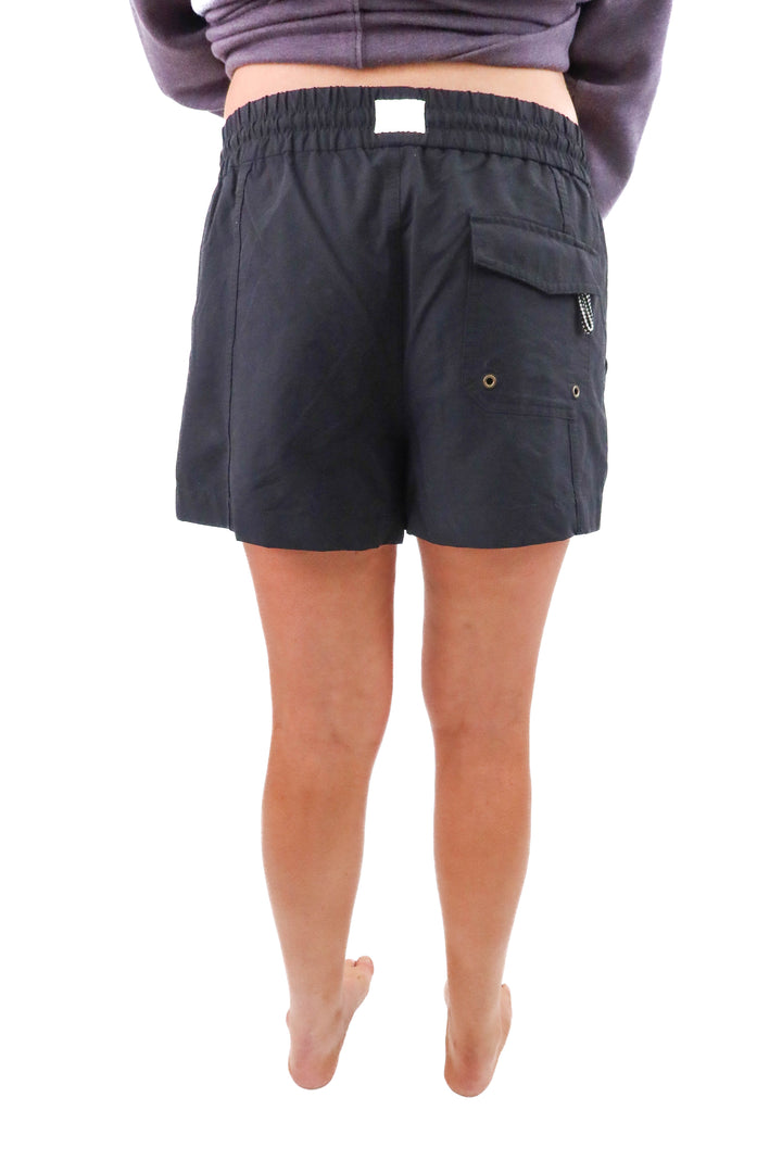 J.Crew black shorts w/ drawstring (m)