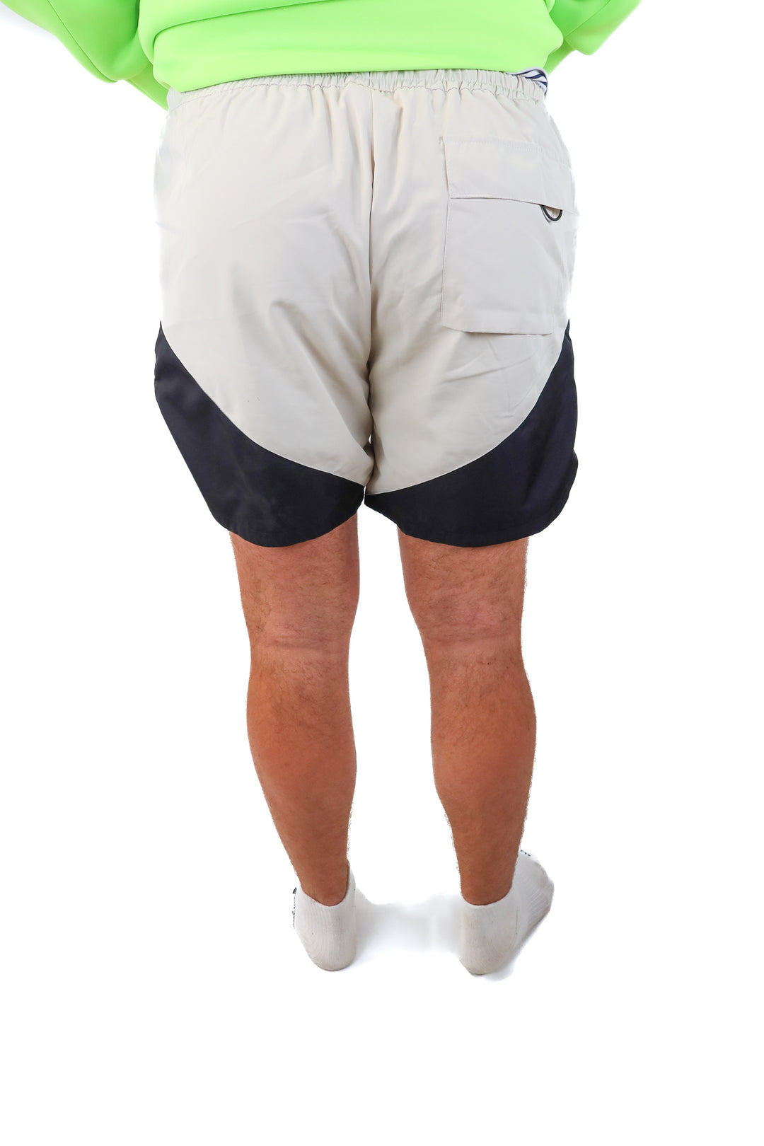 llovesick tan/black swim shorts (xl)