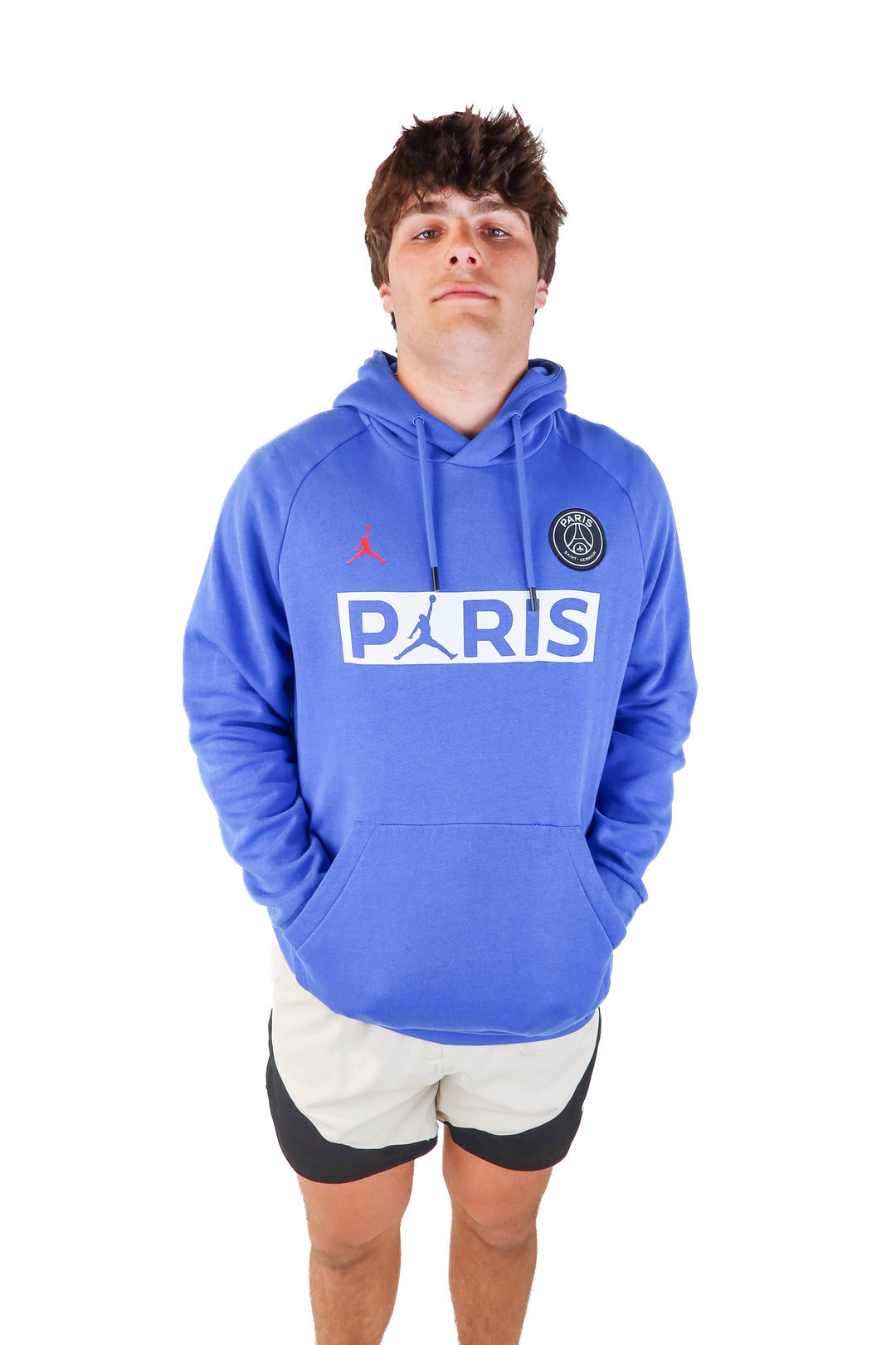 Nike air Jordan Paris Saint Germain blue hoodie (xl)