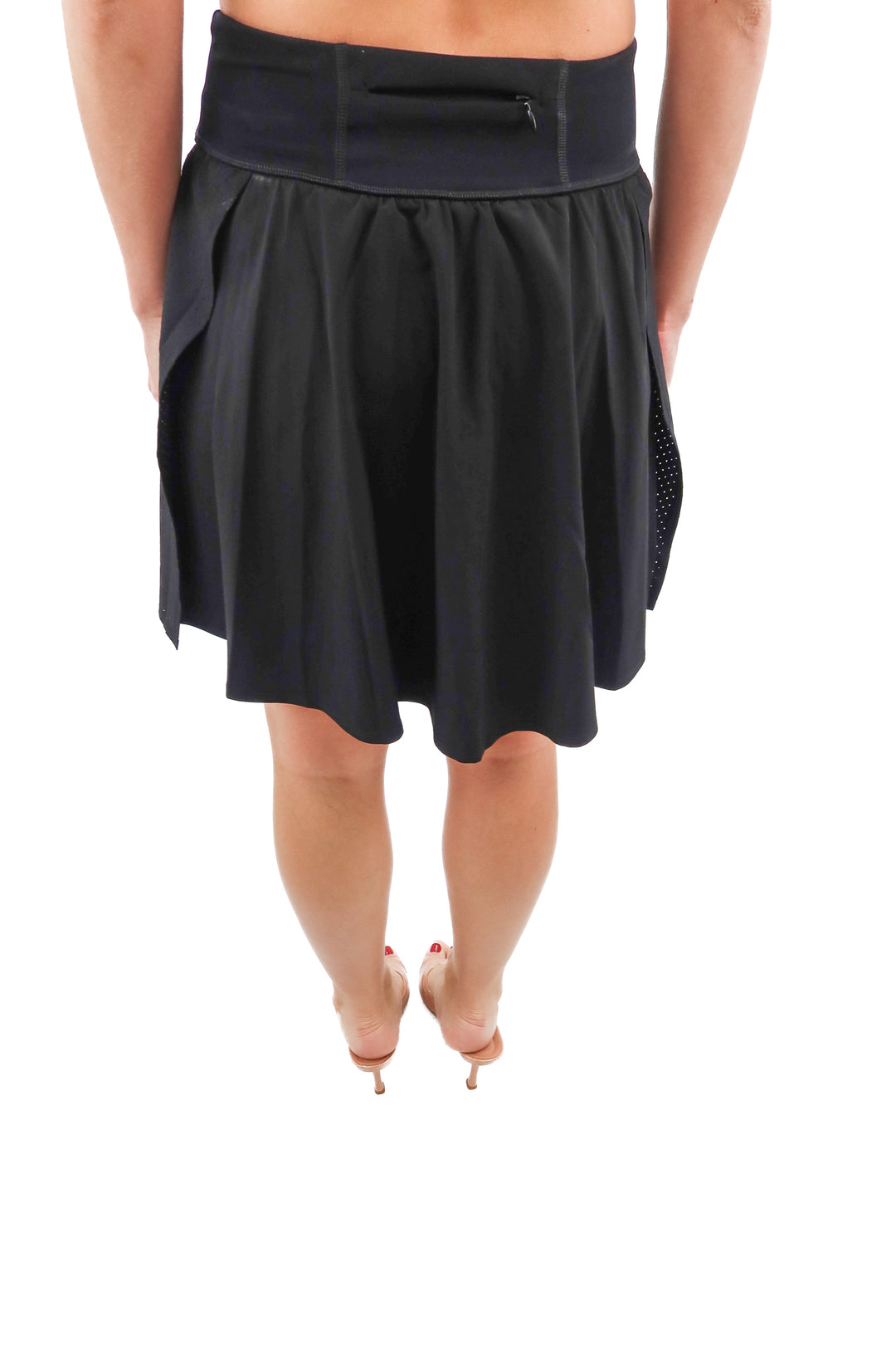 Spanx Black Get Moving workout skort (S; retail $72)