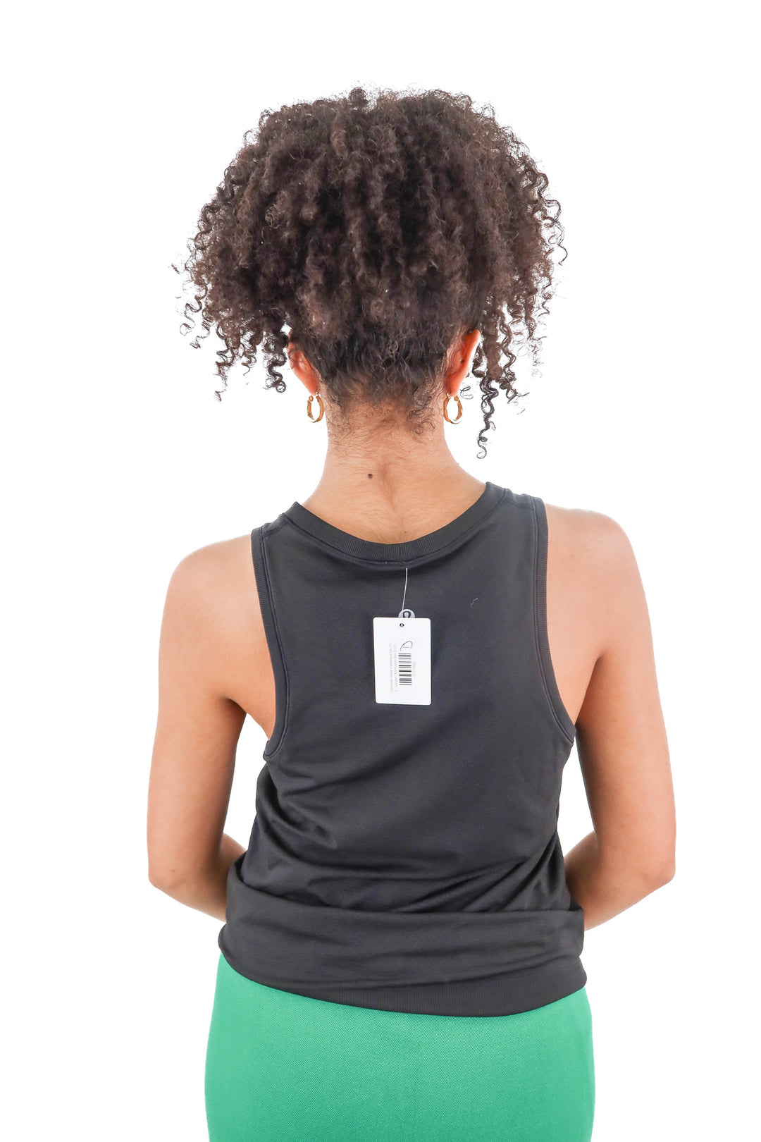 Lululemon black sleeveless top (S)
