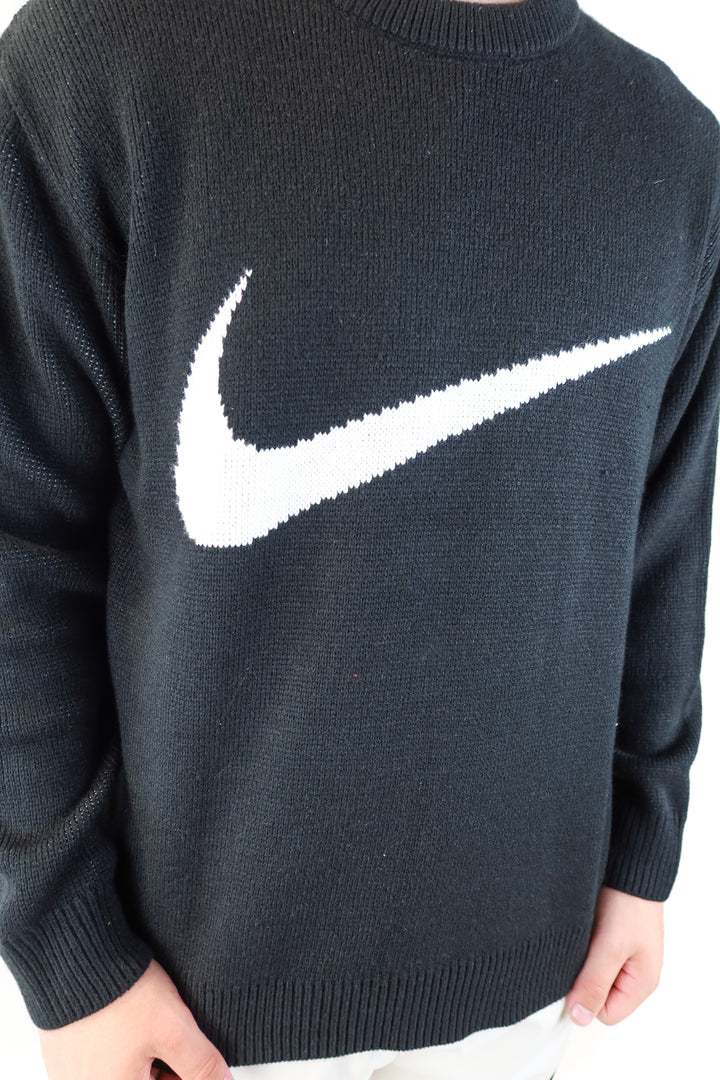nike x supreme black sweater (xl)