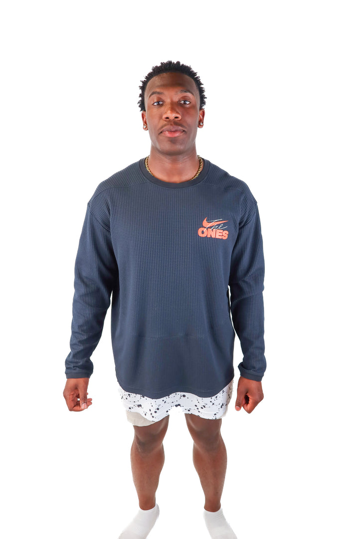 nike acg waffle knit top (xl)