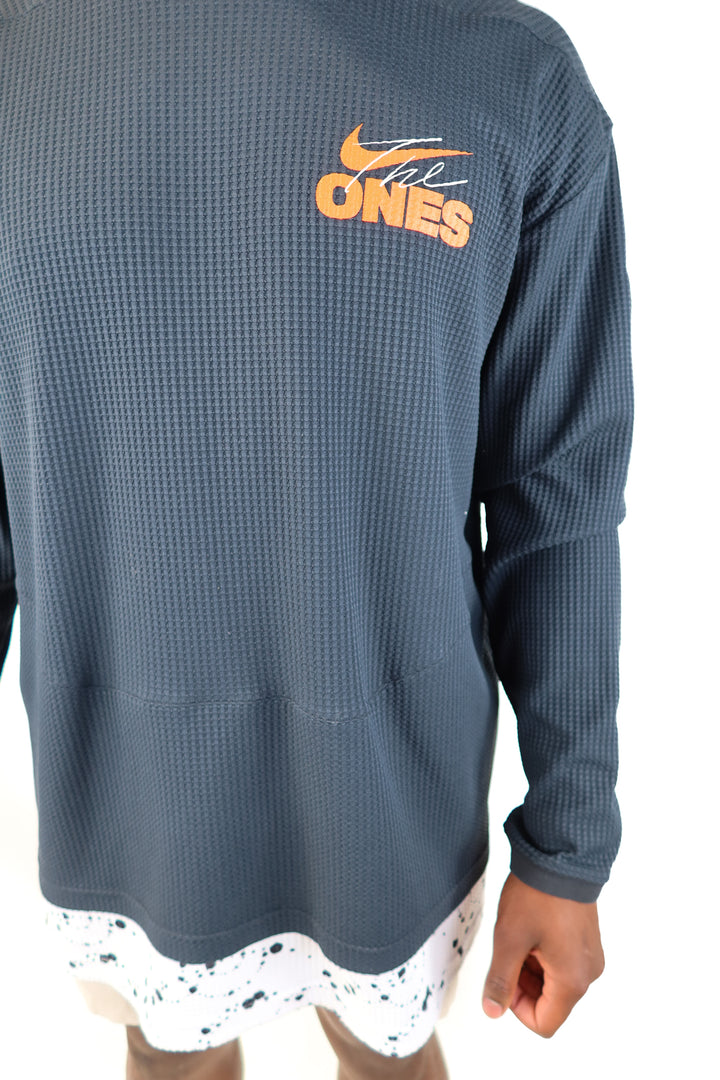 nike acg waffle knit top (xl)