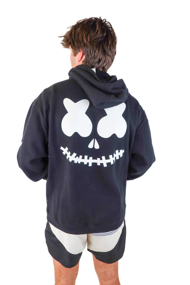 marshmello black skull hoodie (XL)