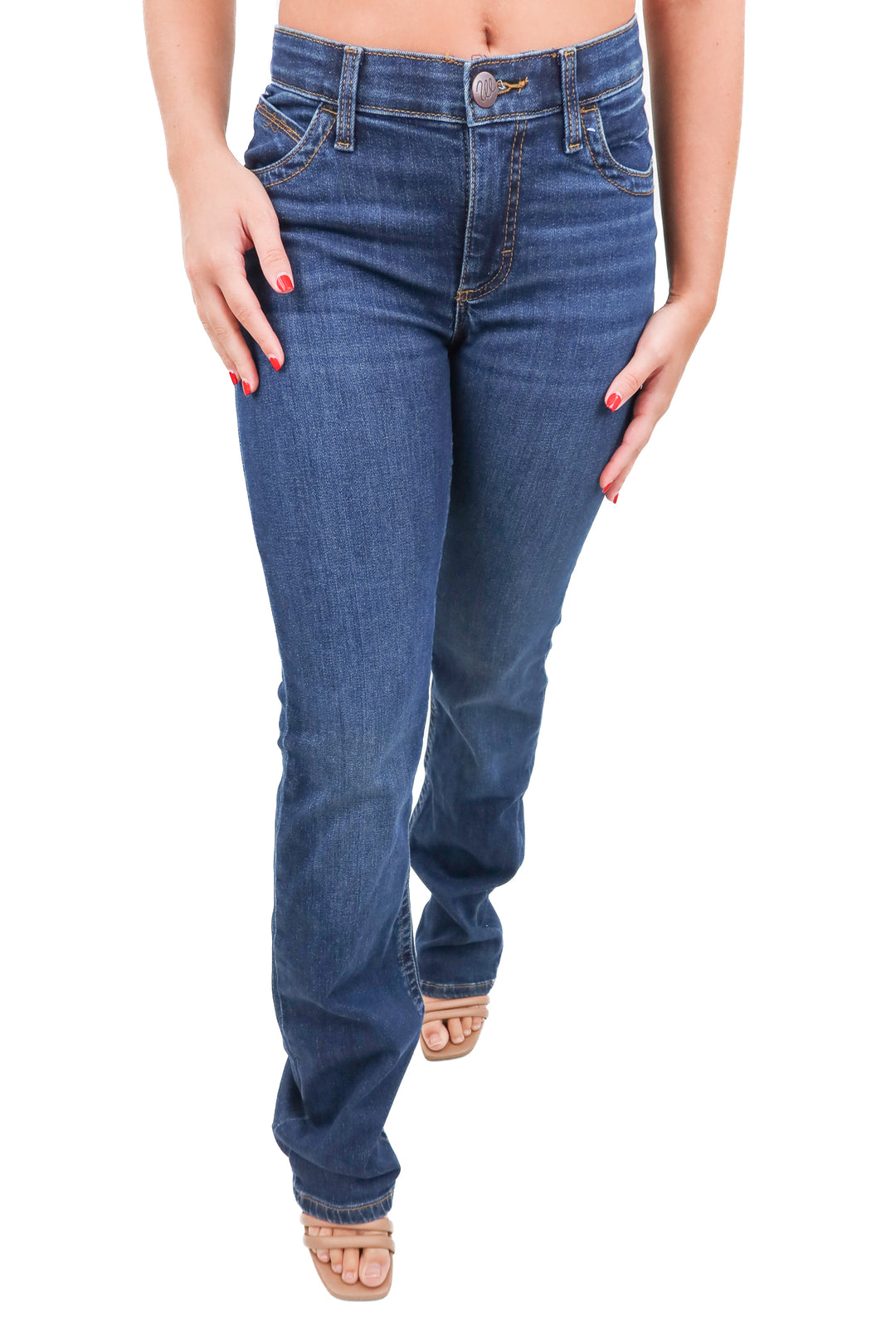 Wrangler Willow Ultimate Riding Jeans dark wash (3)