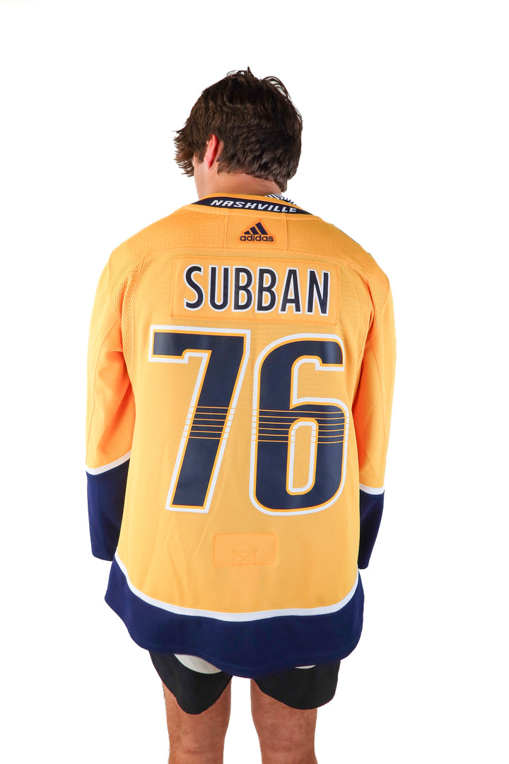 AUCTION nhl predators SUBBAN jersey (xxl)- ends 5/20 at 8pm CT