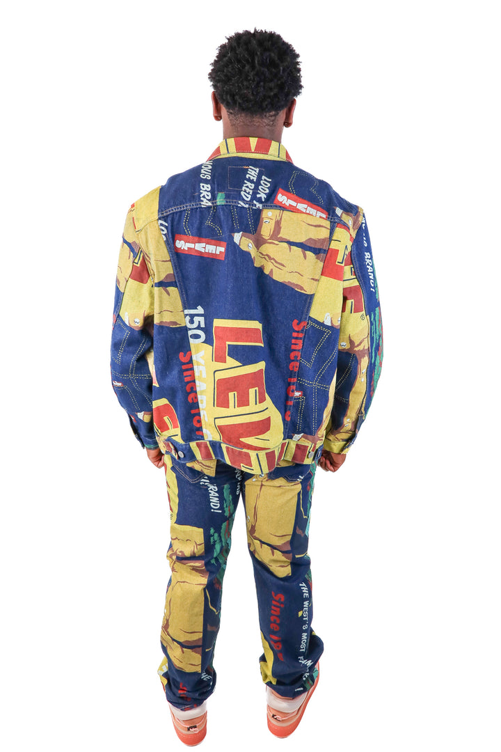 AUCTION Levis dark wash painted denim set NWT (XXL)- ends 5/20 at 8pm CT