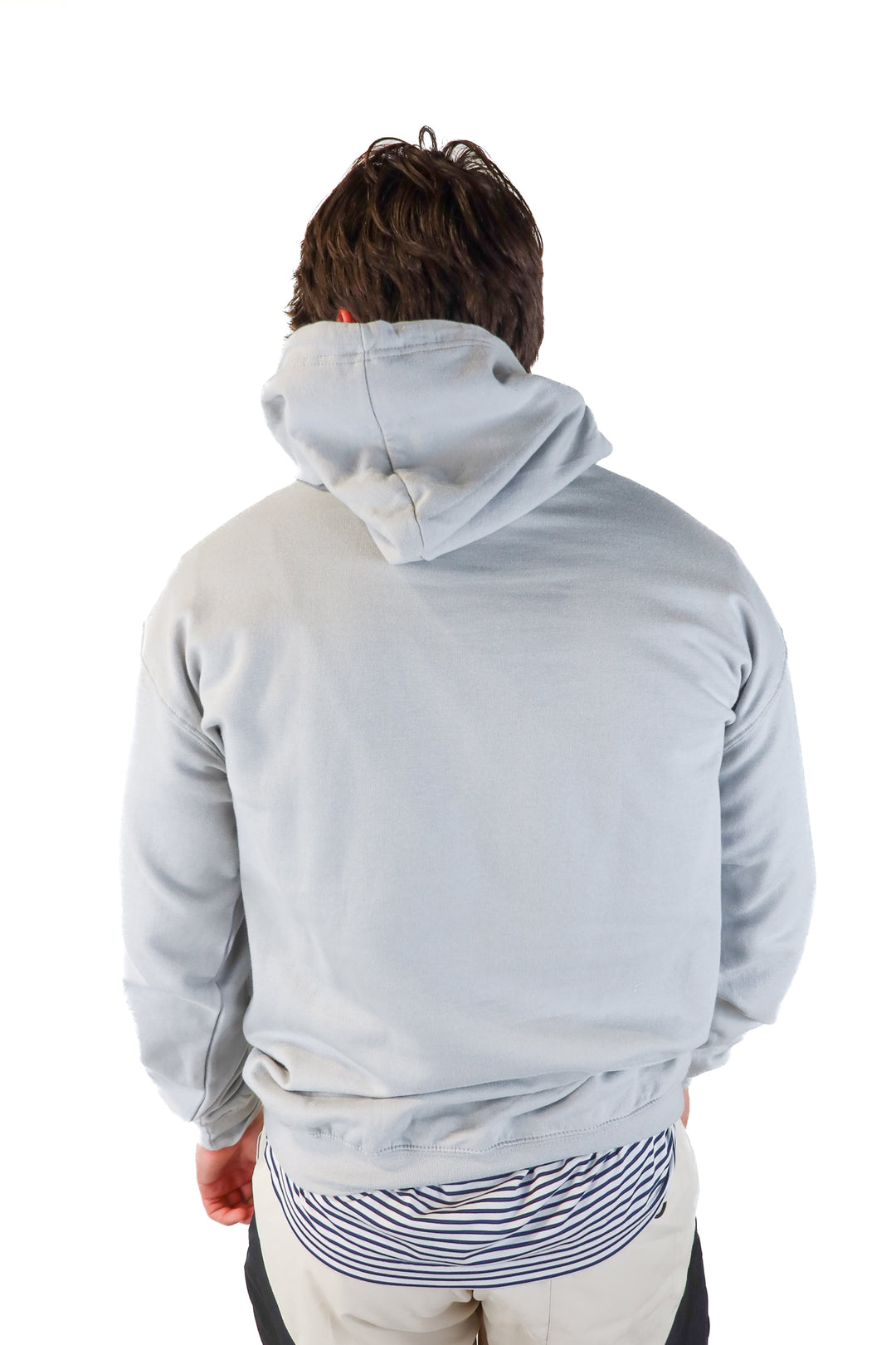 team moss grey hoodie (xl)