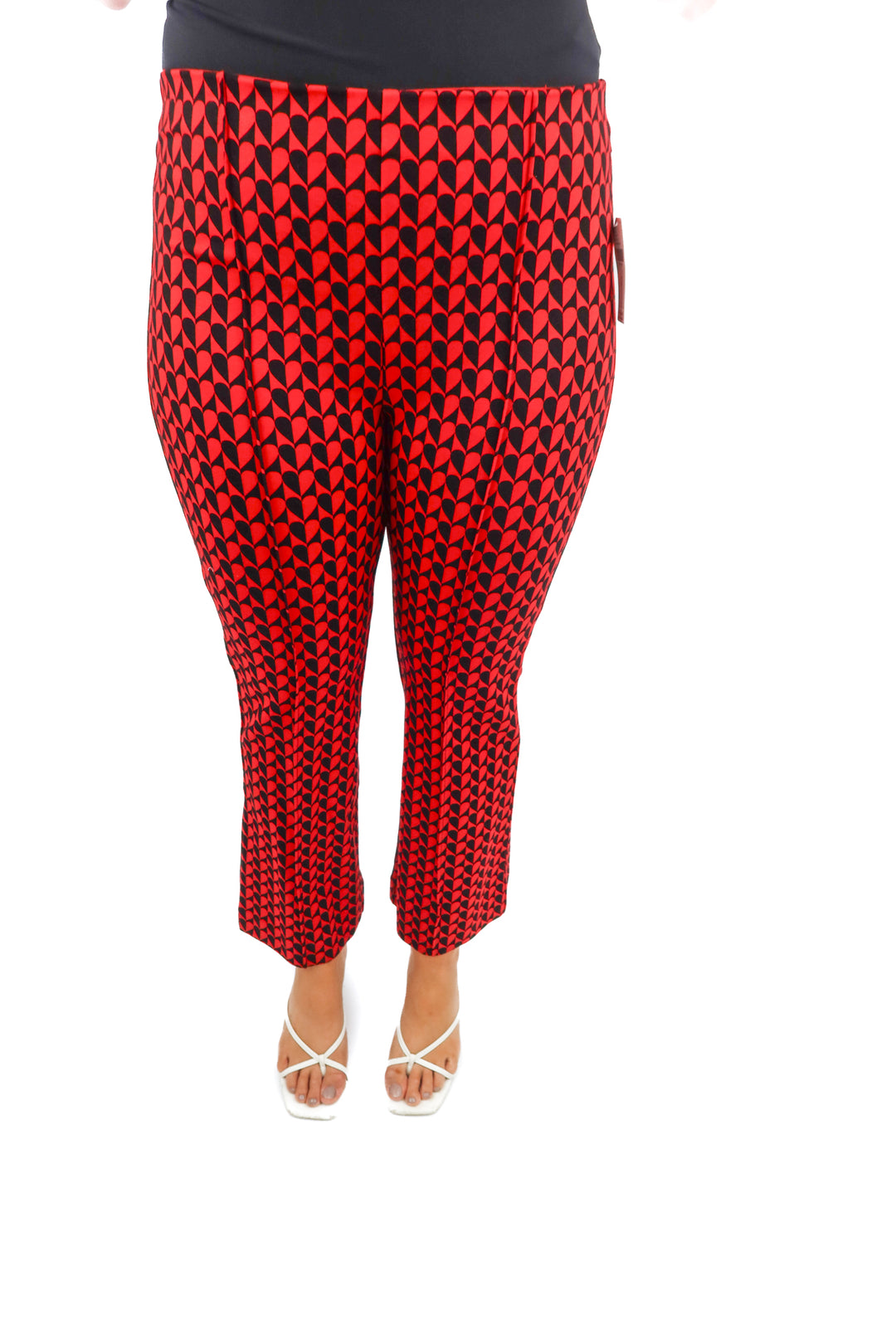 maeve black/red heart the margo pants NWT (30; retail $98)