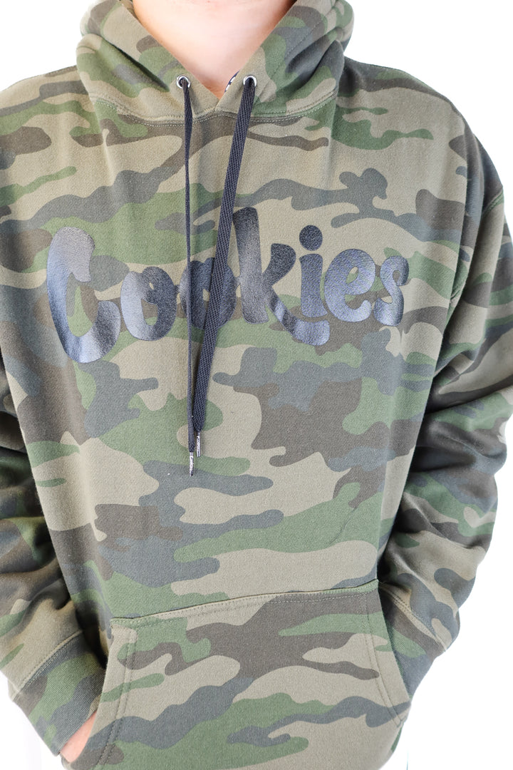 cookies camo hoodie (xl)