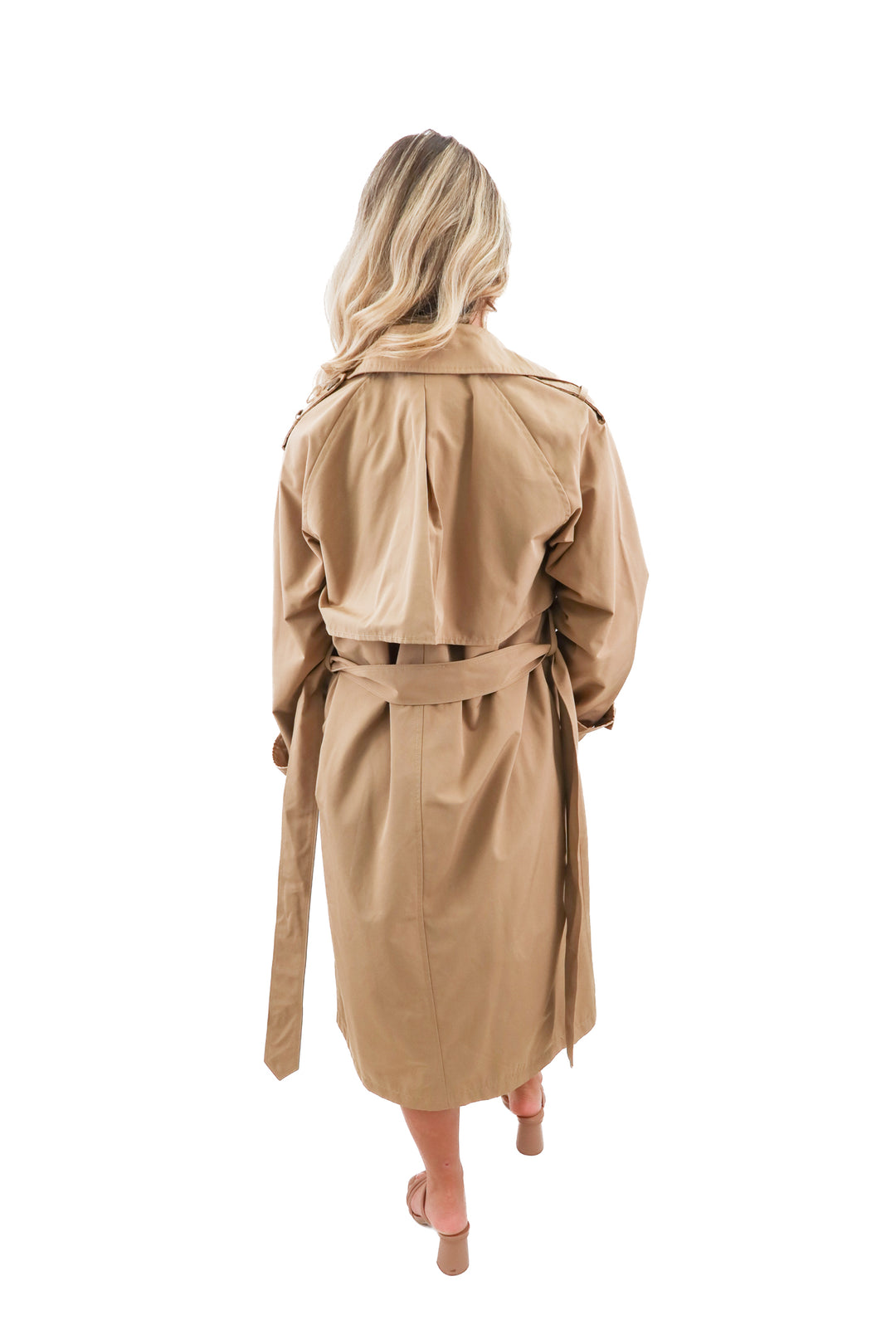 Abercrombie & Fitch trench coat (XS; retail $140)