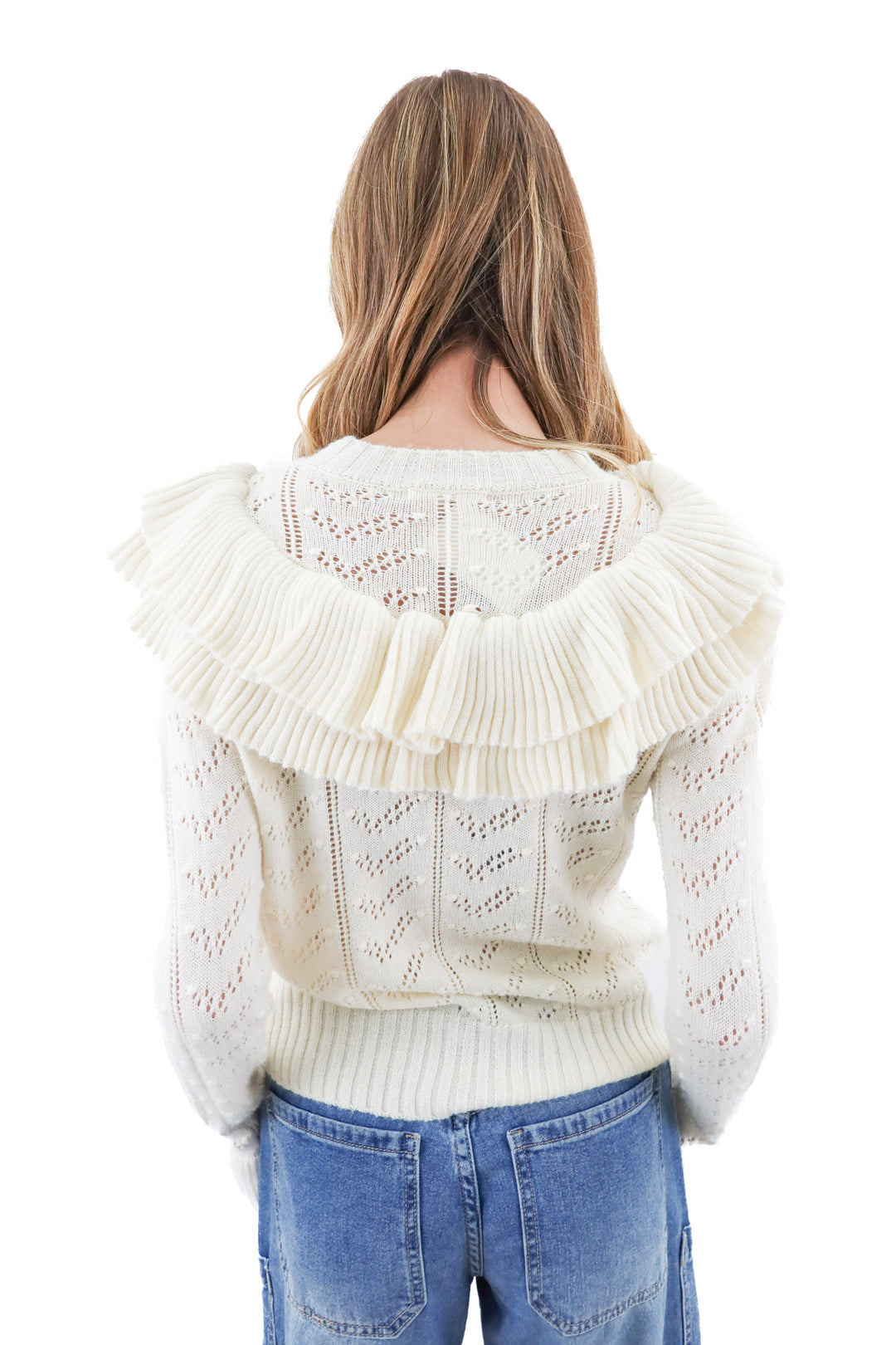 tularosa ivory sweater (m; retail $90)