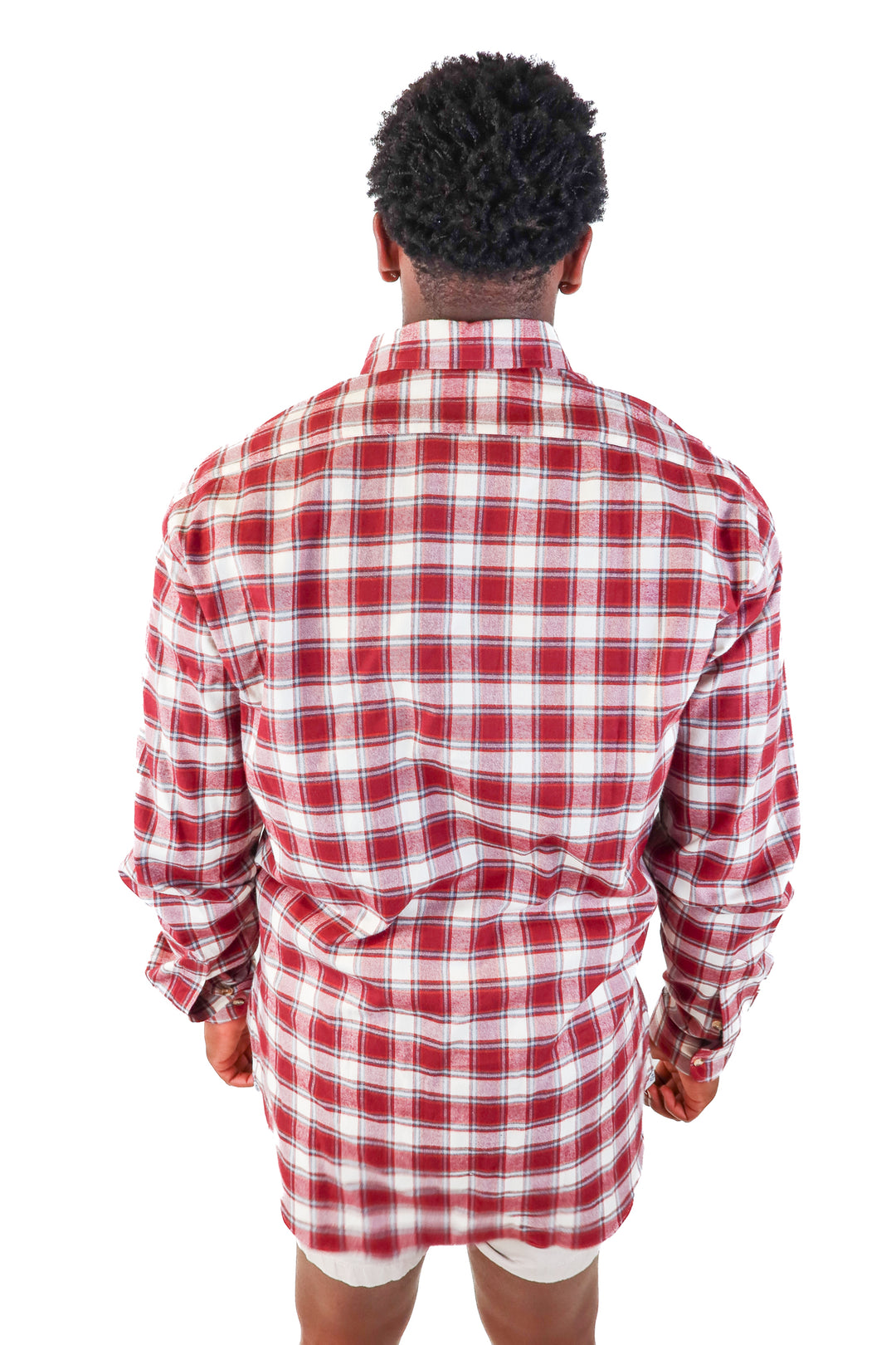 thomas mason maroon flannel (xxl*)