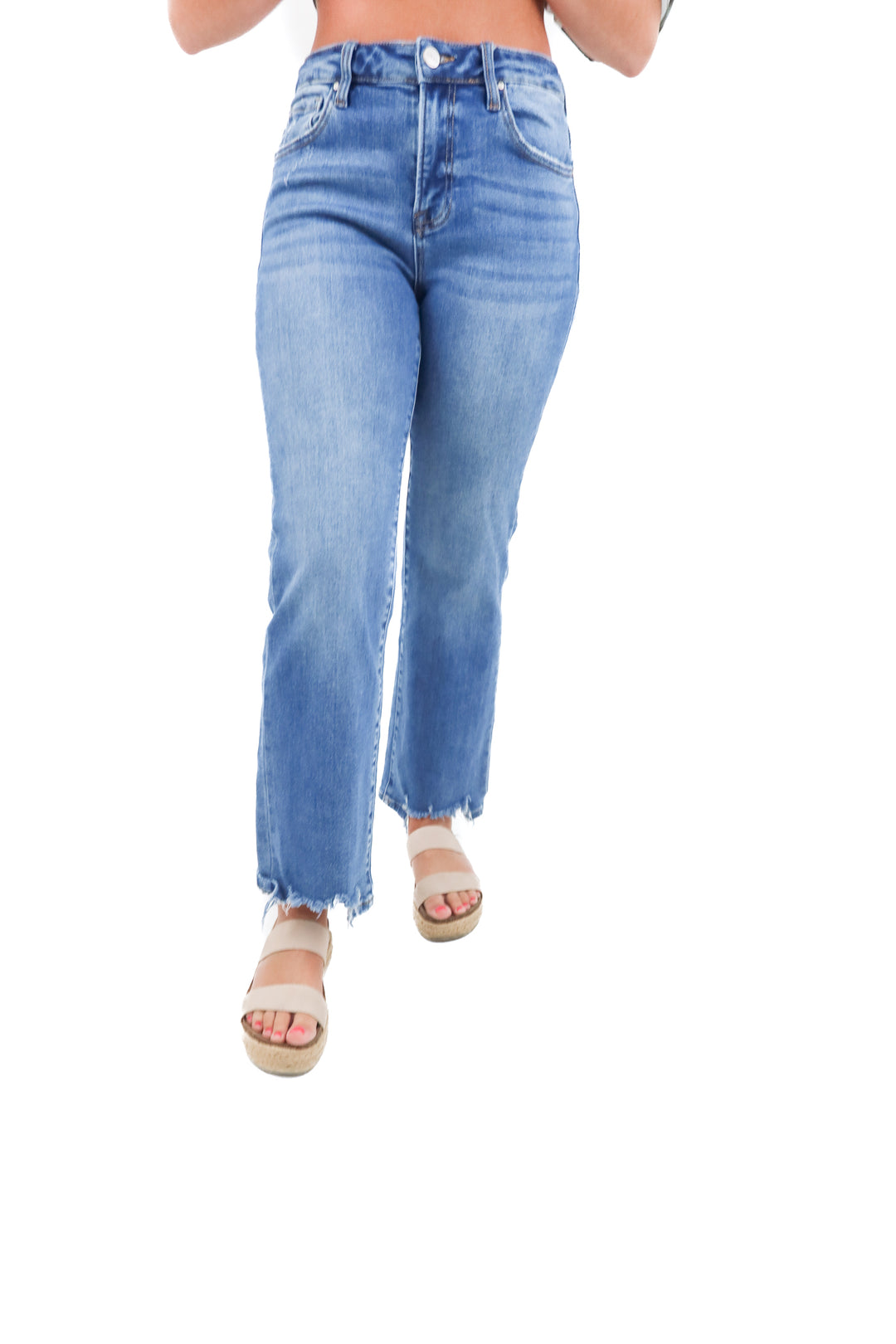 social threads medium wash jean (27; retail $74)