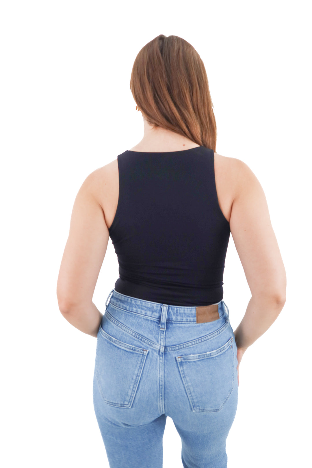 spanx black tank (s; retail $68)