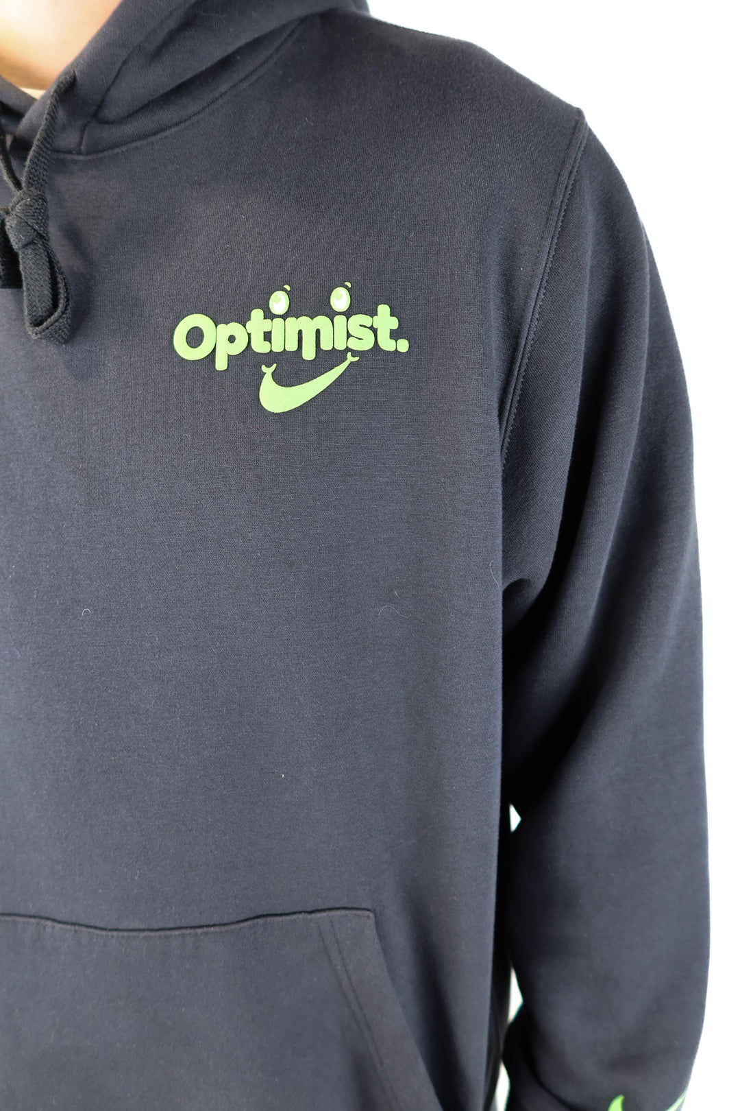 nike black optimist hoodie (xl)