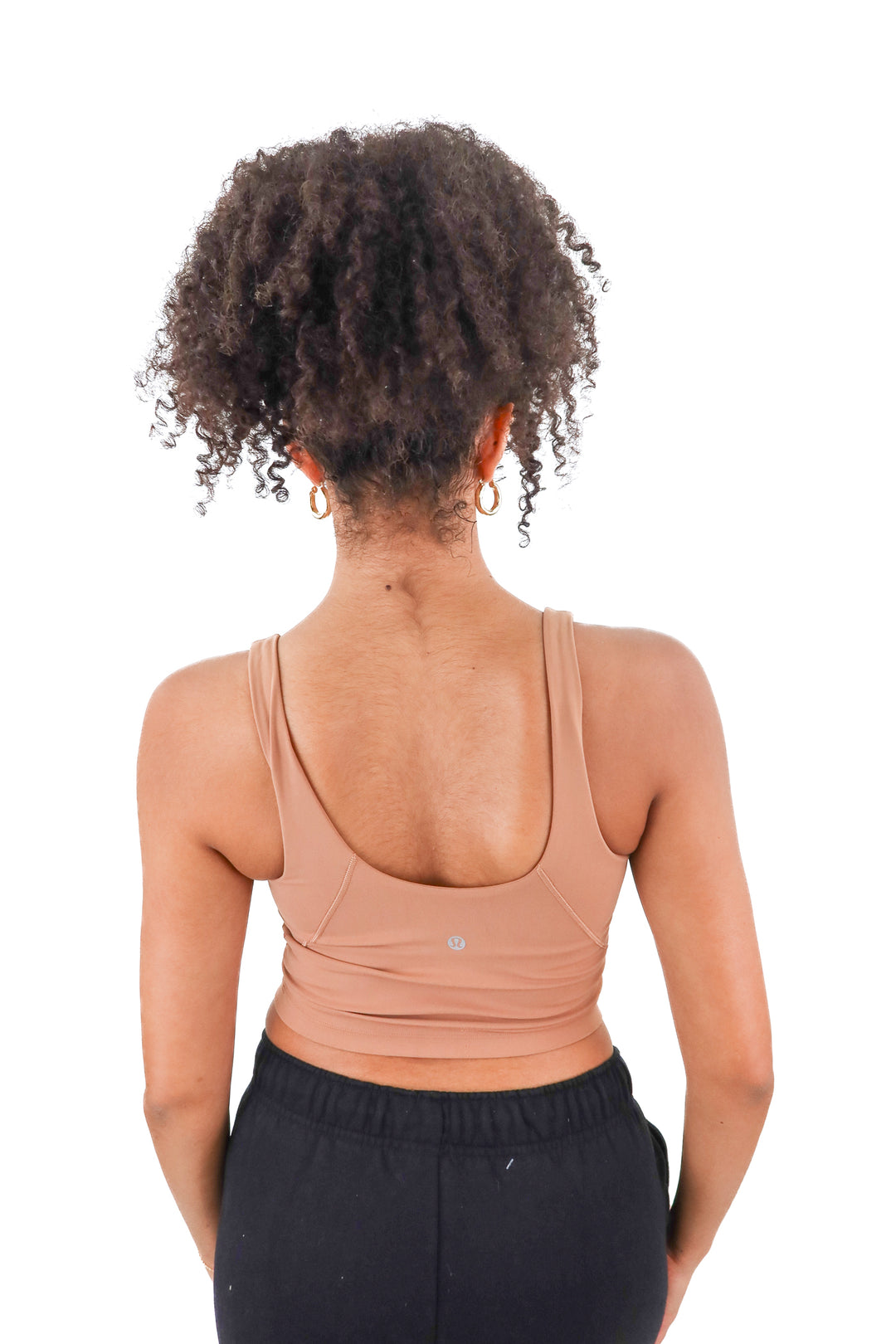 lululemon brown exercise top (6)
