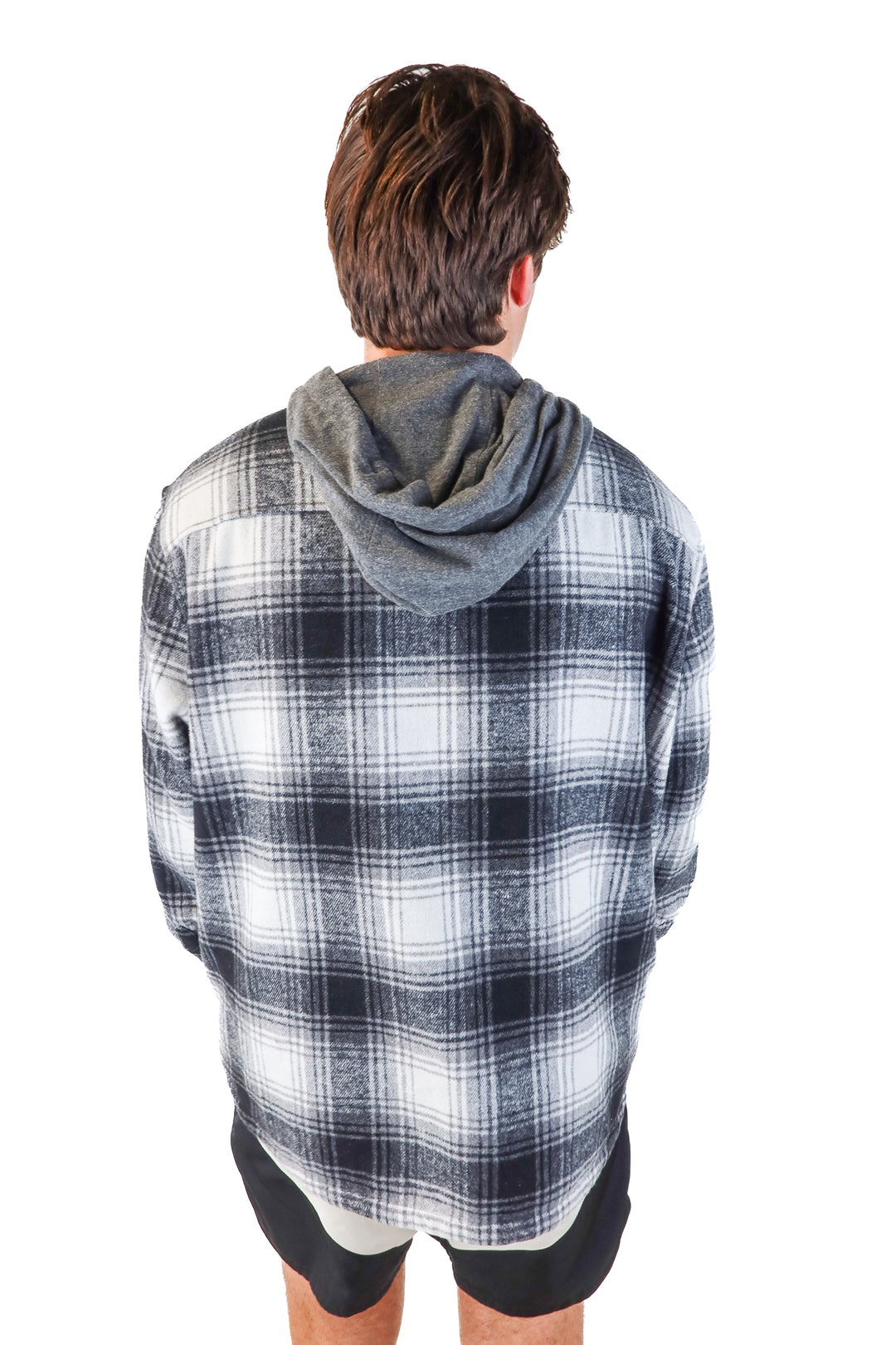 flag & anthem black/white flannel (xxl)