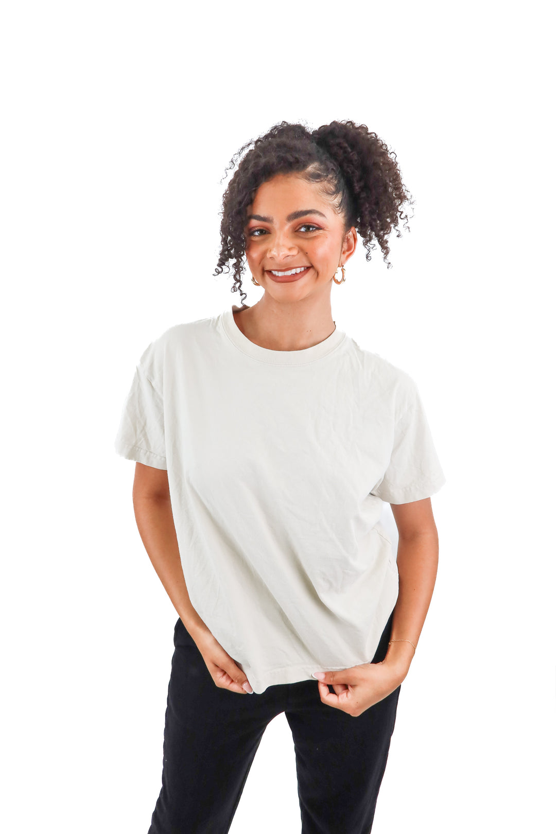 BDG beige shirt (L)