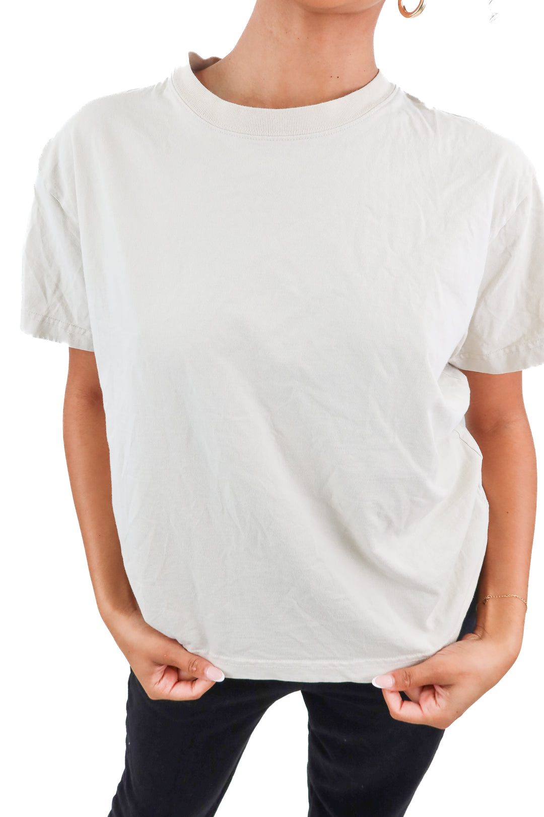 BDG beige shirt (L)