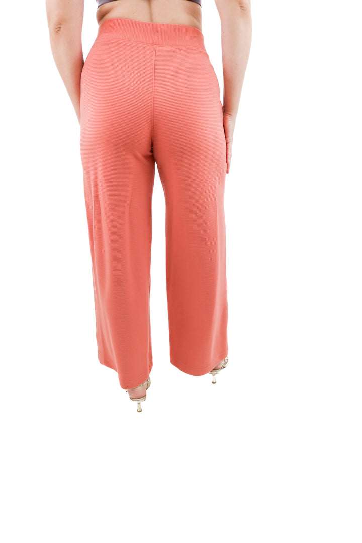 spanx coral ribbed lounge pant (s; retail $118)