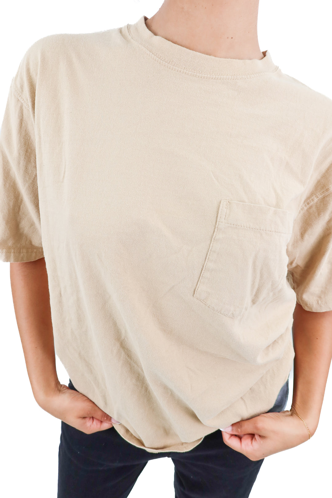 Lee tan shirt (L)